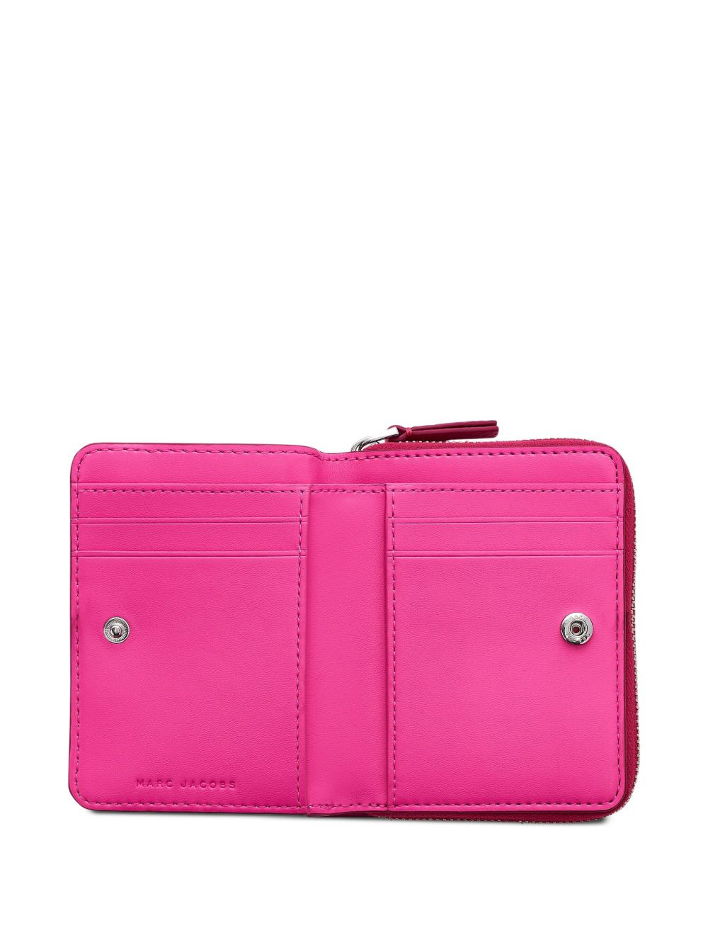 zip-around leather wallet - 4
