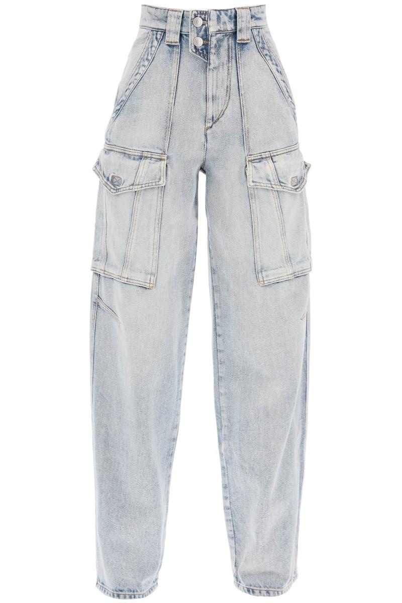 ISABEL MARANT ÉTOILE CARGO HEILANI JEANS - 1