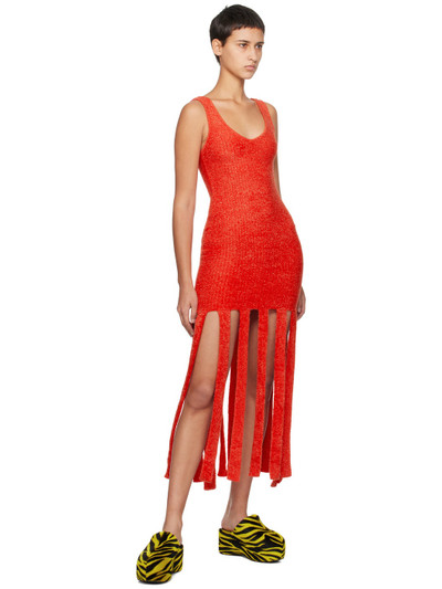 SIMONMILLER Red Tira Maxi Dress outlook