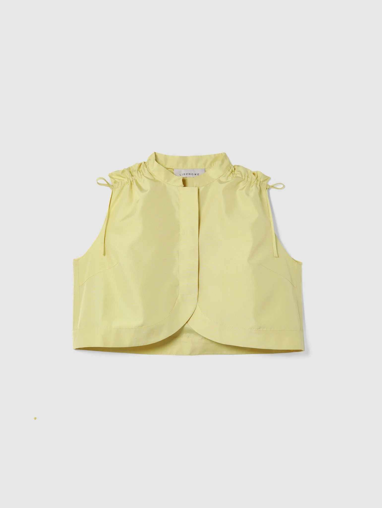 MAYA CROPPED SILK SHIRT - 1