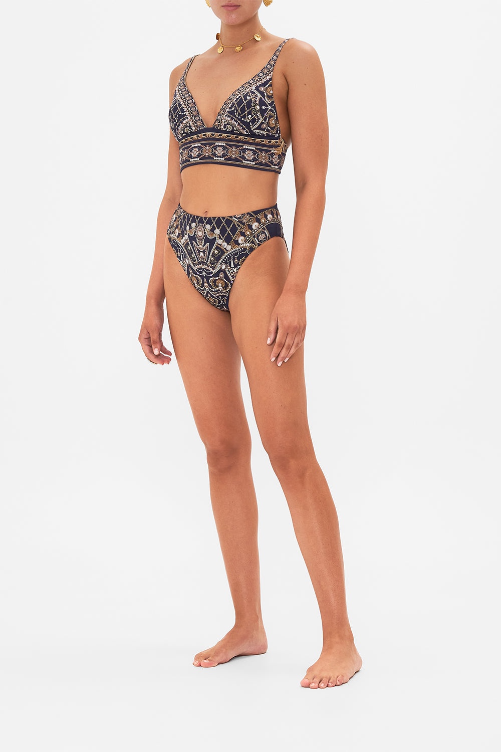 WIDE BAND HI TRI BRA - 4