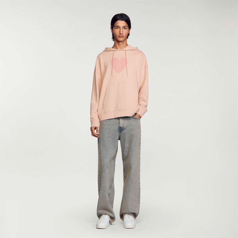 Sandro FLEECE HOODIE outlook