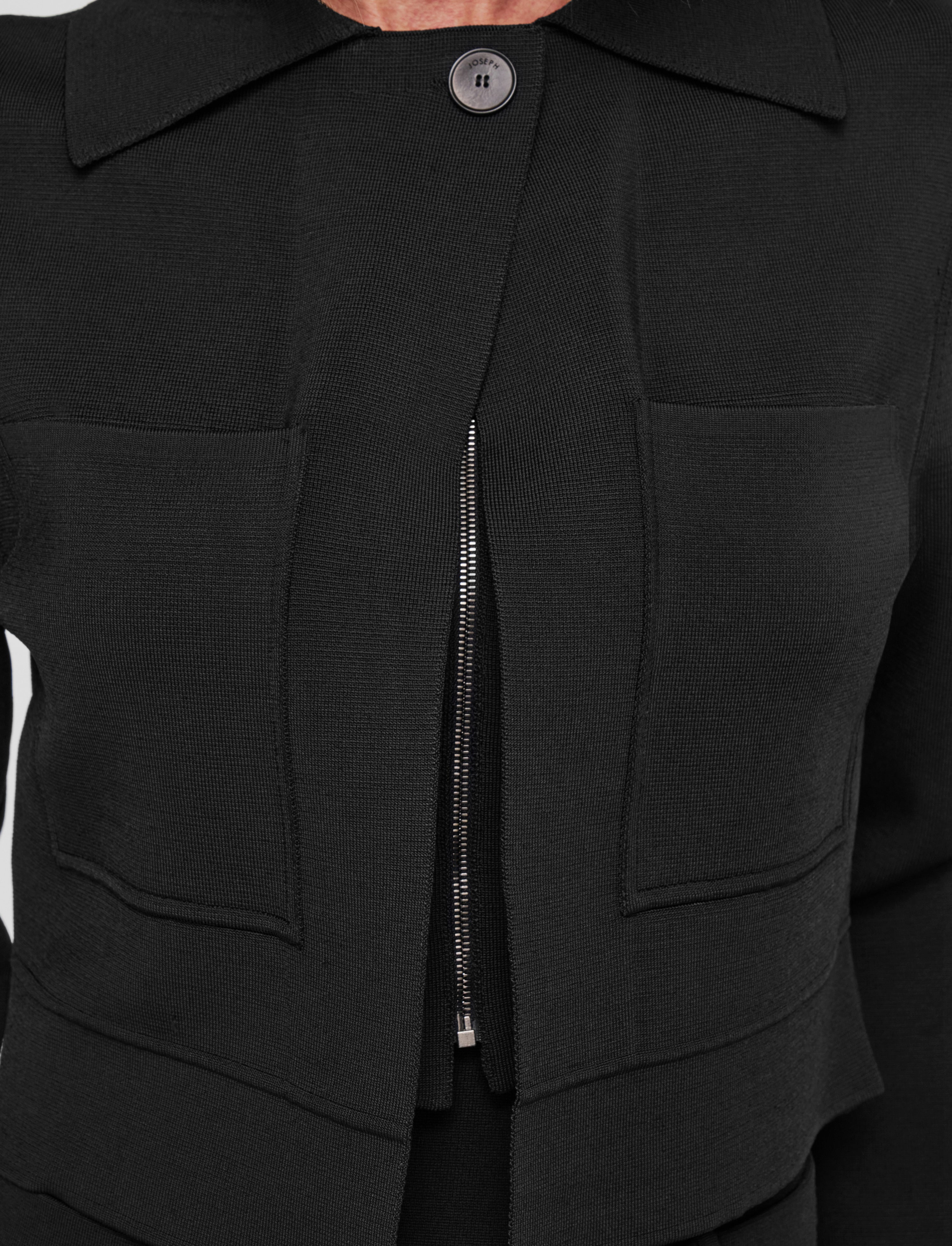 Milano Knit Stretch Zip Jacket - 7