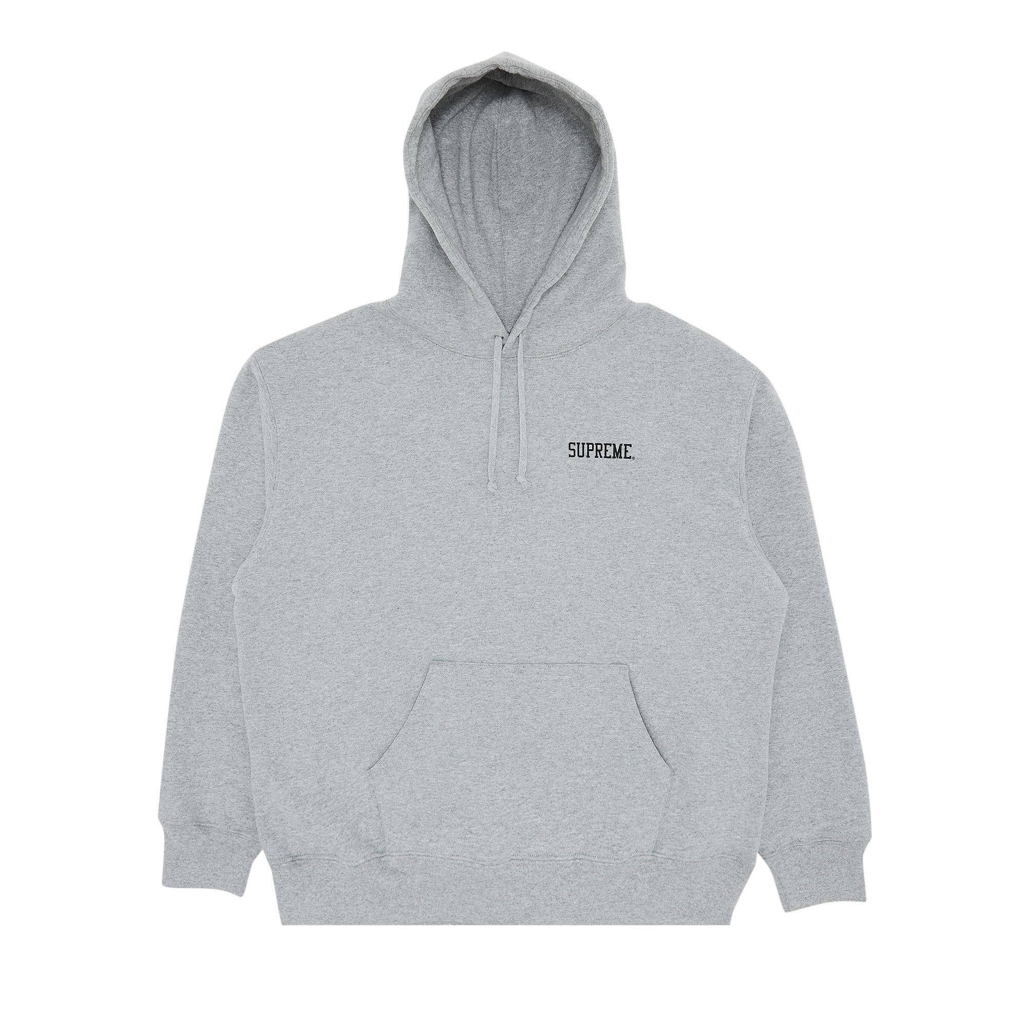 Supreme Doggs Hooded Sweatshirt 'Heather Grey' - 1