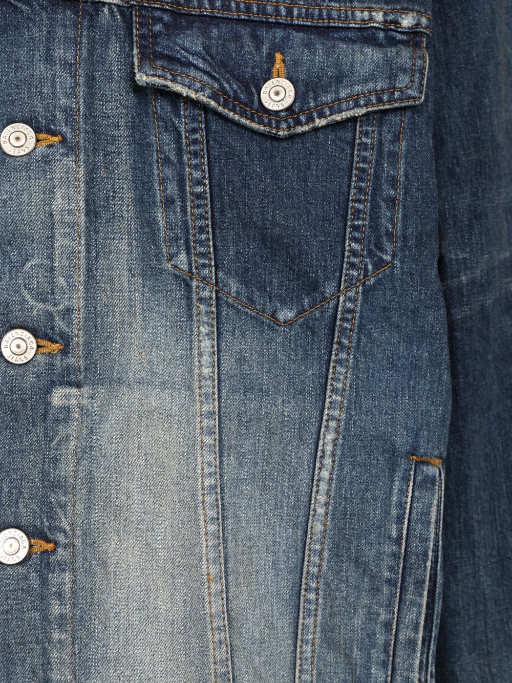 Oversized Denim Jacket Jackets Blue - 4