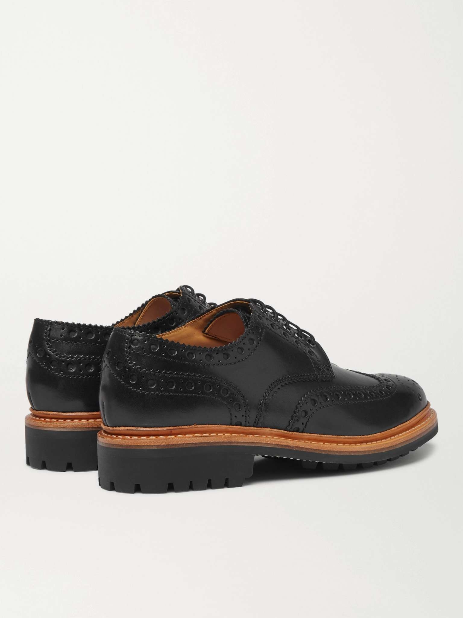 Archie Leather Wingtip Brogues - 5