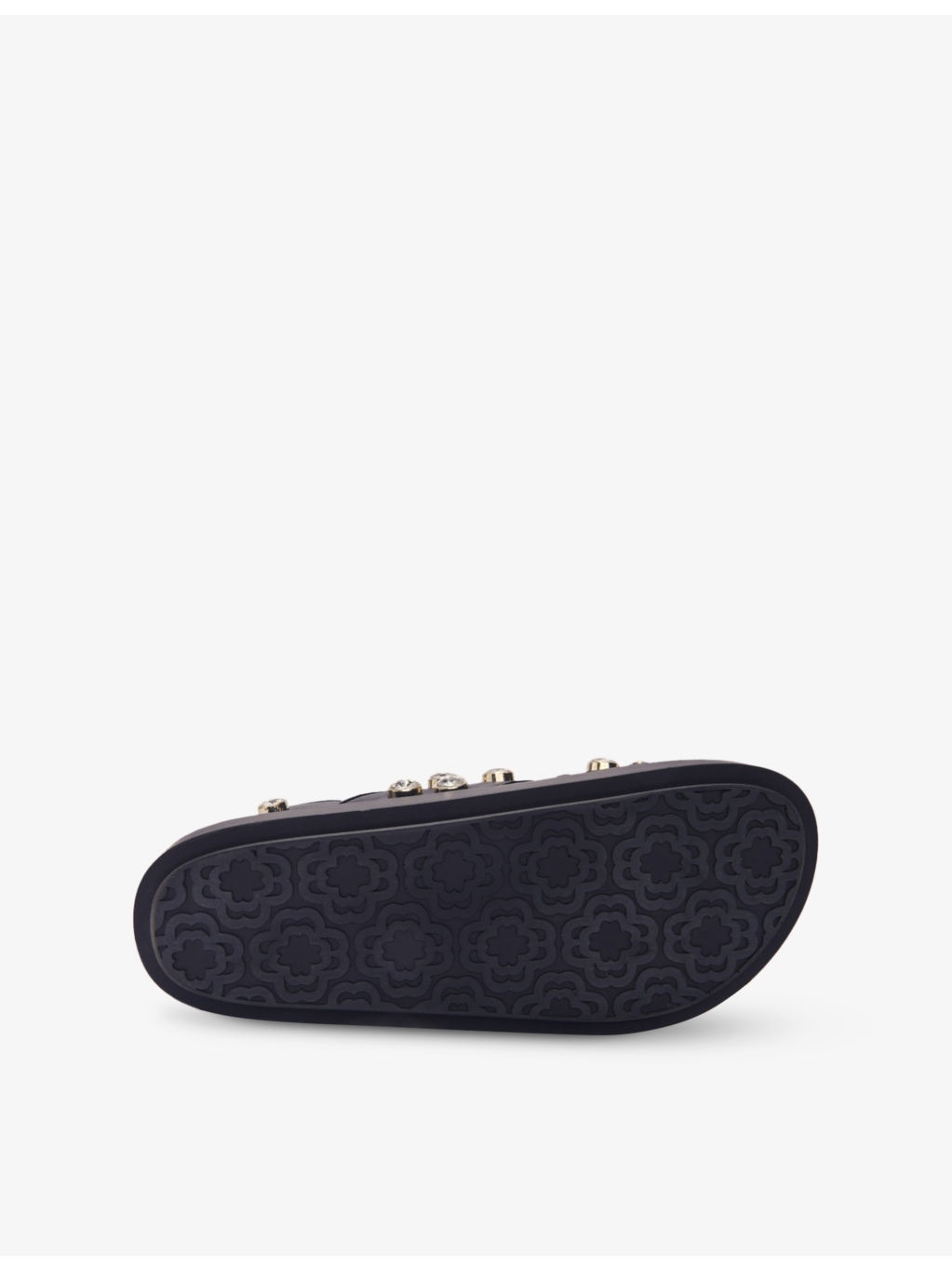 Studded Flat Leather Sandals - 6