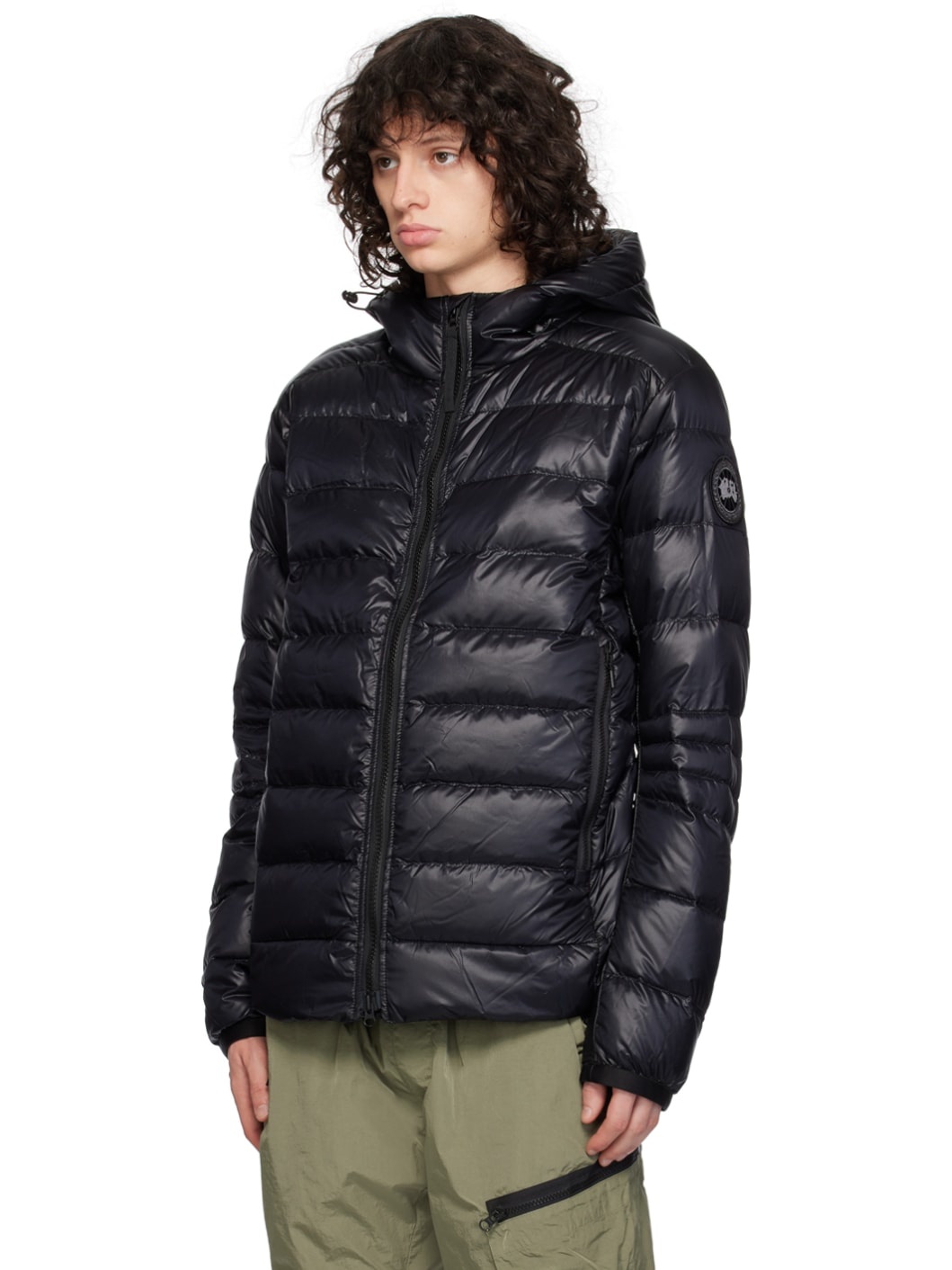 Black 'Black Label' Crofton Down Jacket - 4