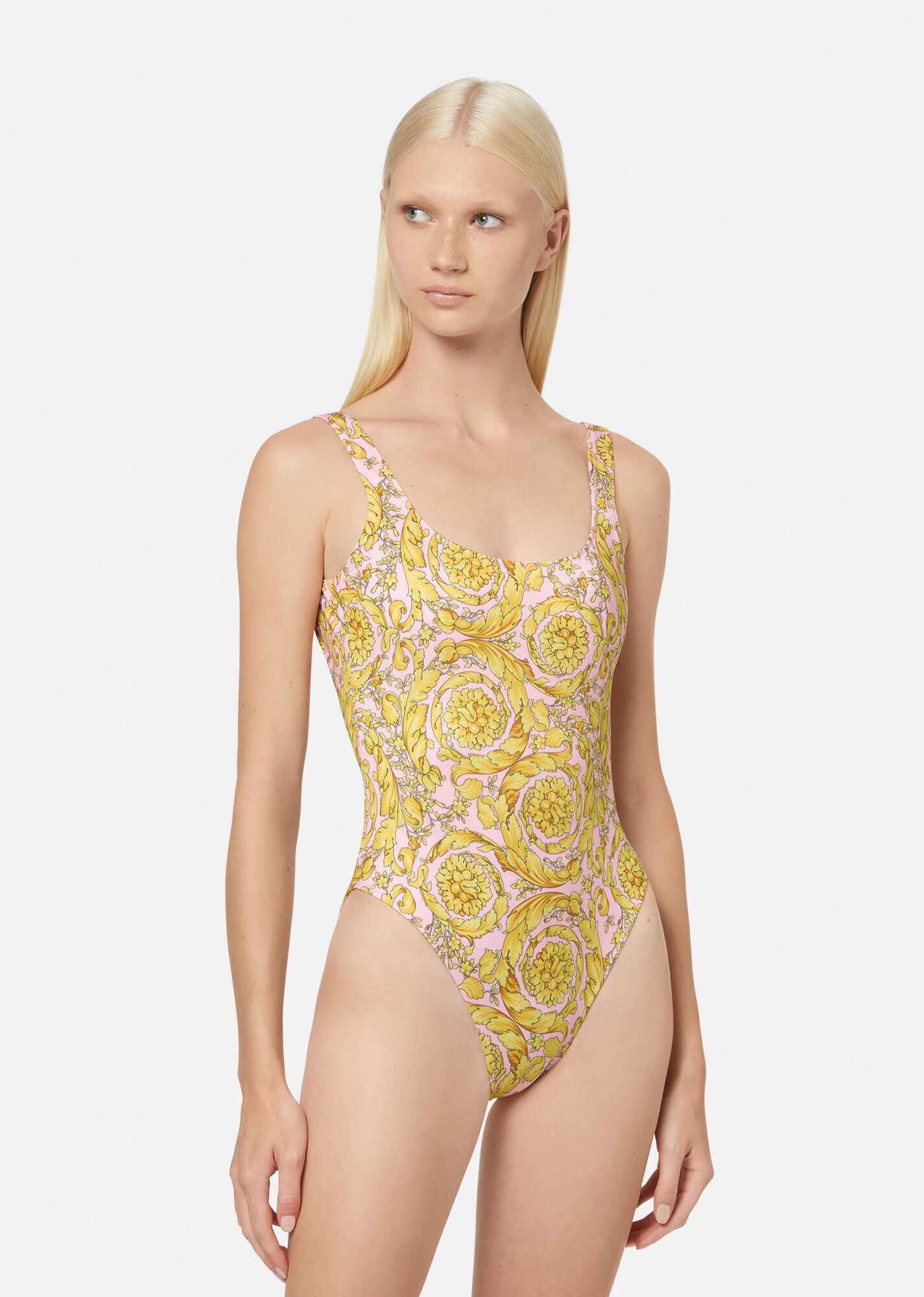 Barocco Print One-Piece Swimsuit - 2