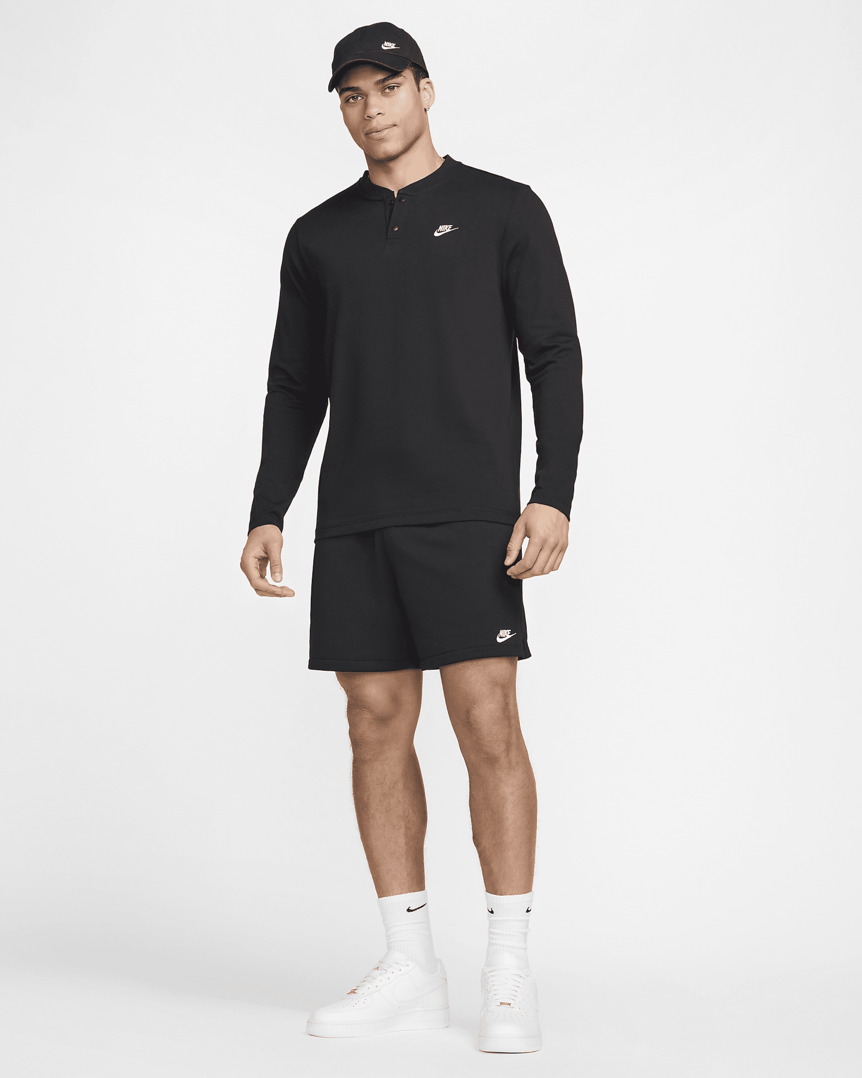 Nike Club Men's Long-Sleeve Henley - 5