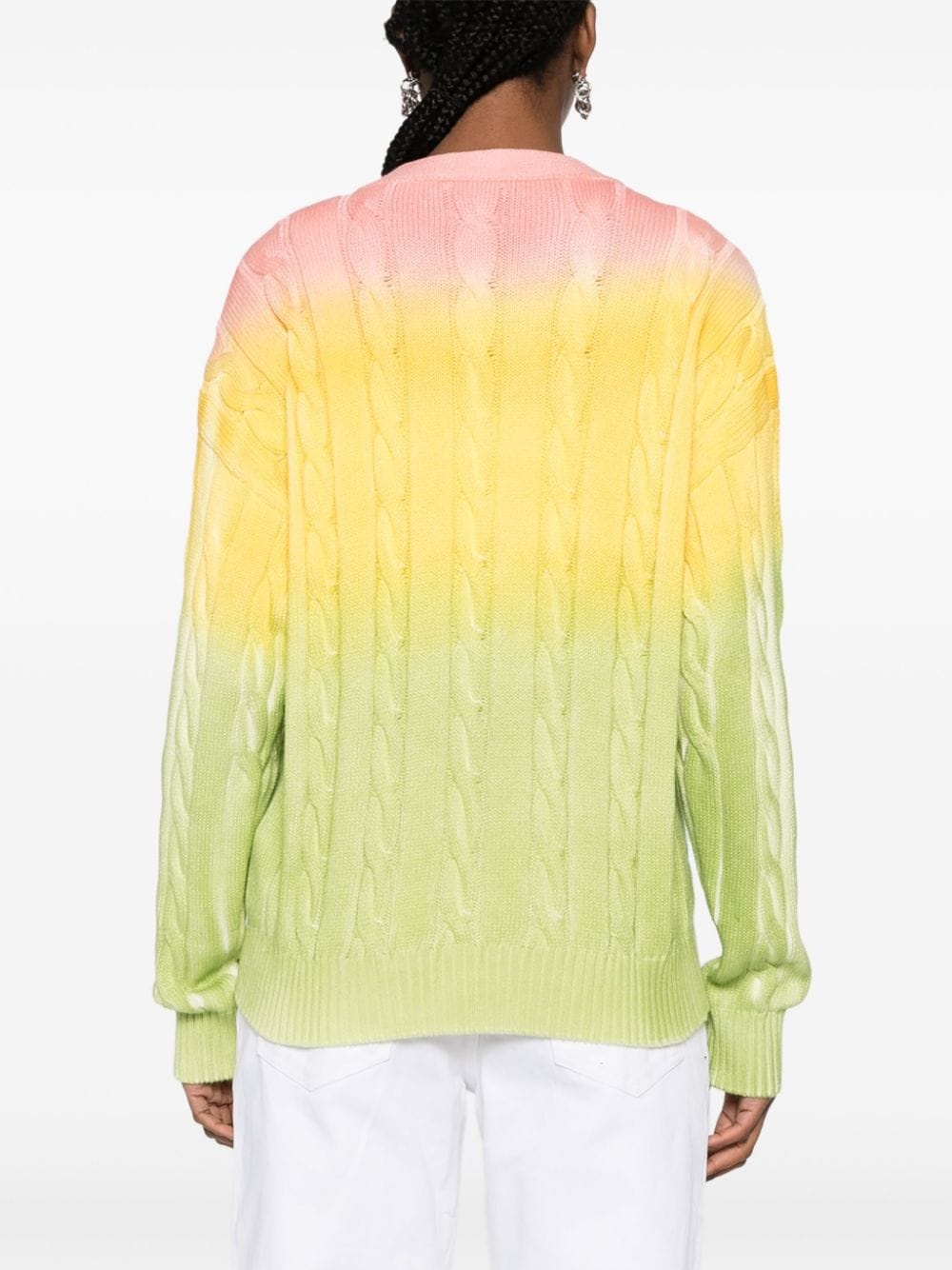 cable-knit cardigan - 4