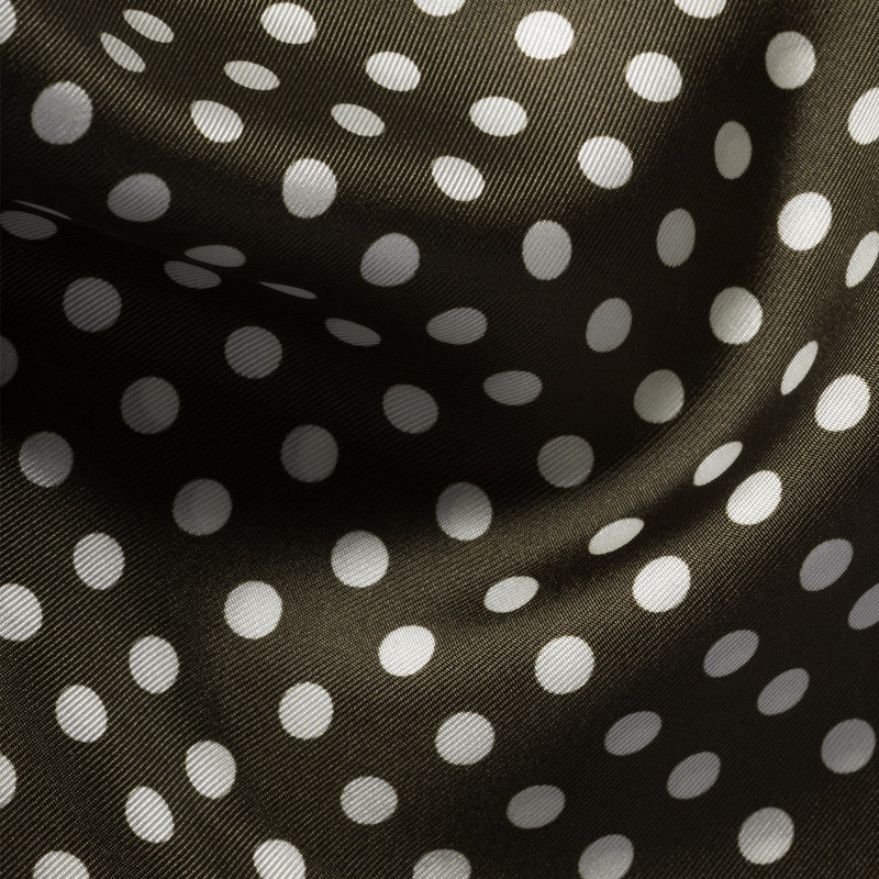 Miu Miu Printed twill scarf outlook