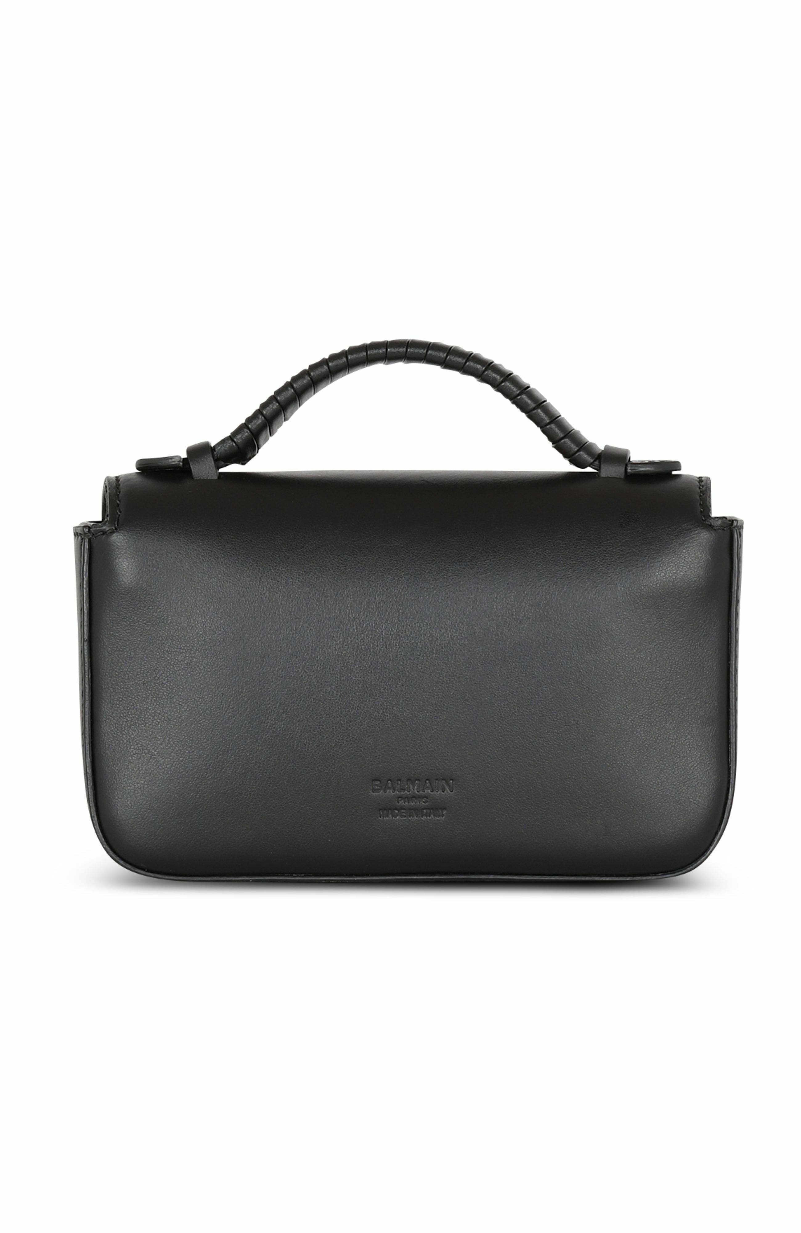 Balmain B-Buzz mini leather bag in Black at Nordstrom - 2