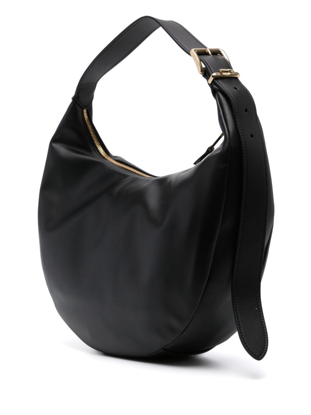 logo-debossed leather tote bag - 3