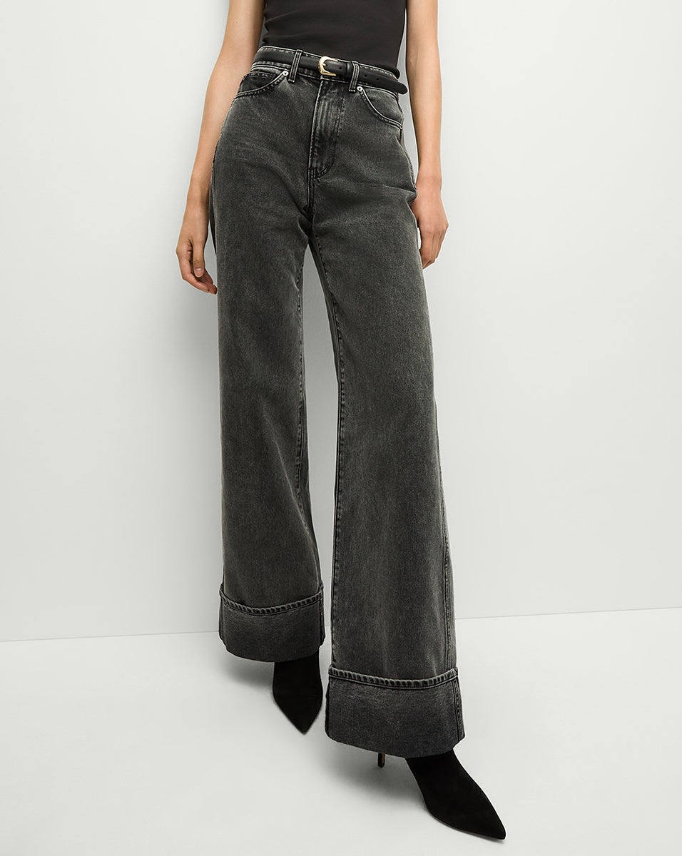 TAYLOR CUFFED WIDE-LEG JEAN - 3