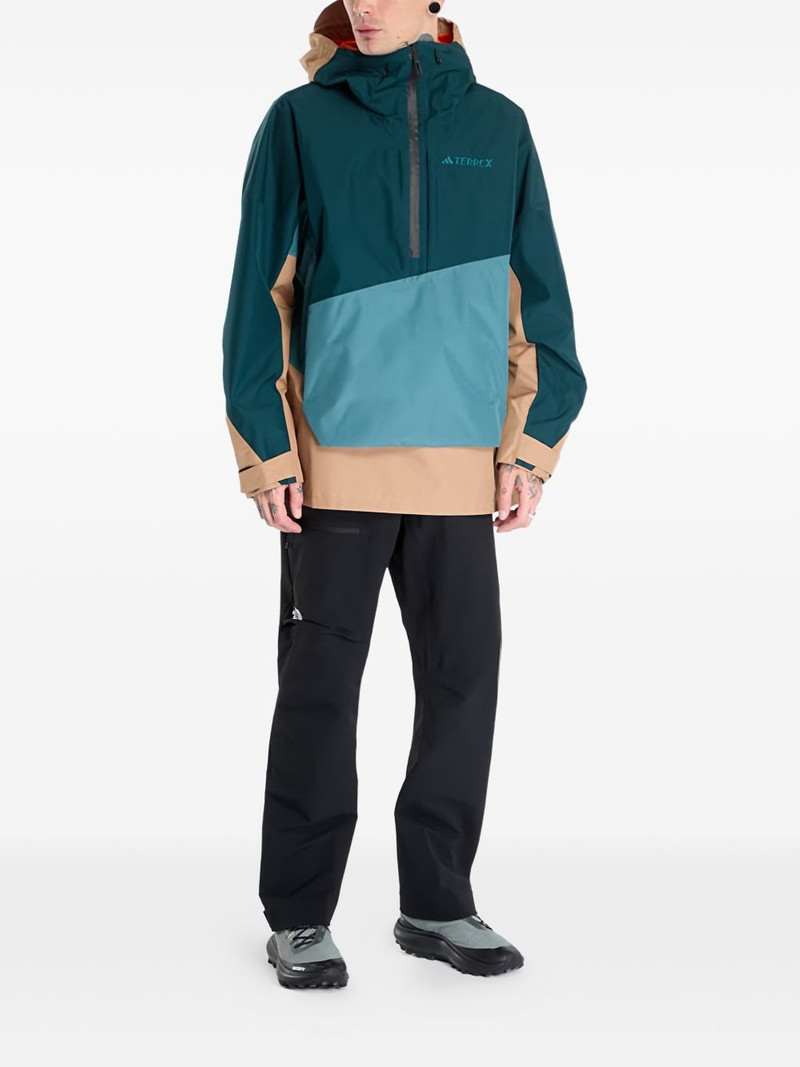 adidas colour-block coat outlook