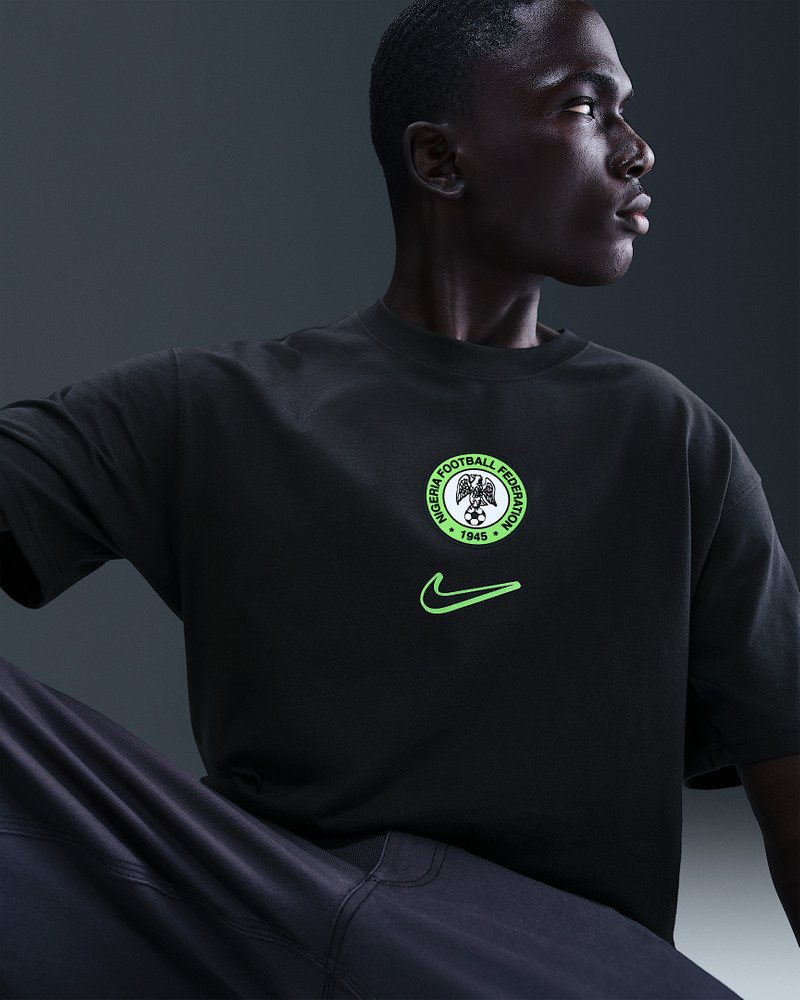 Nigeria Premium Goalkeeper Men's Nike Soccer T-Shirt 3