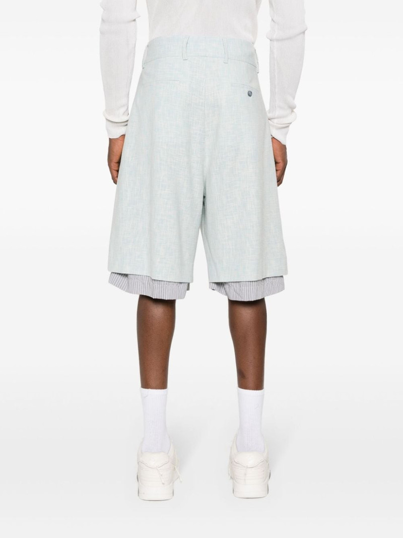 layered bermuda shorts 4