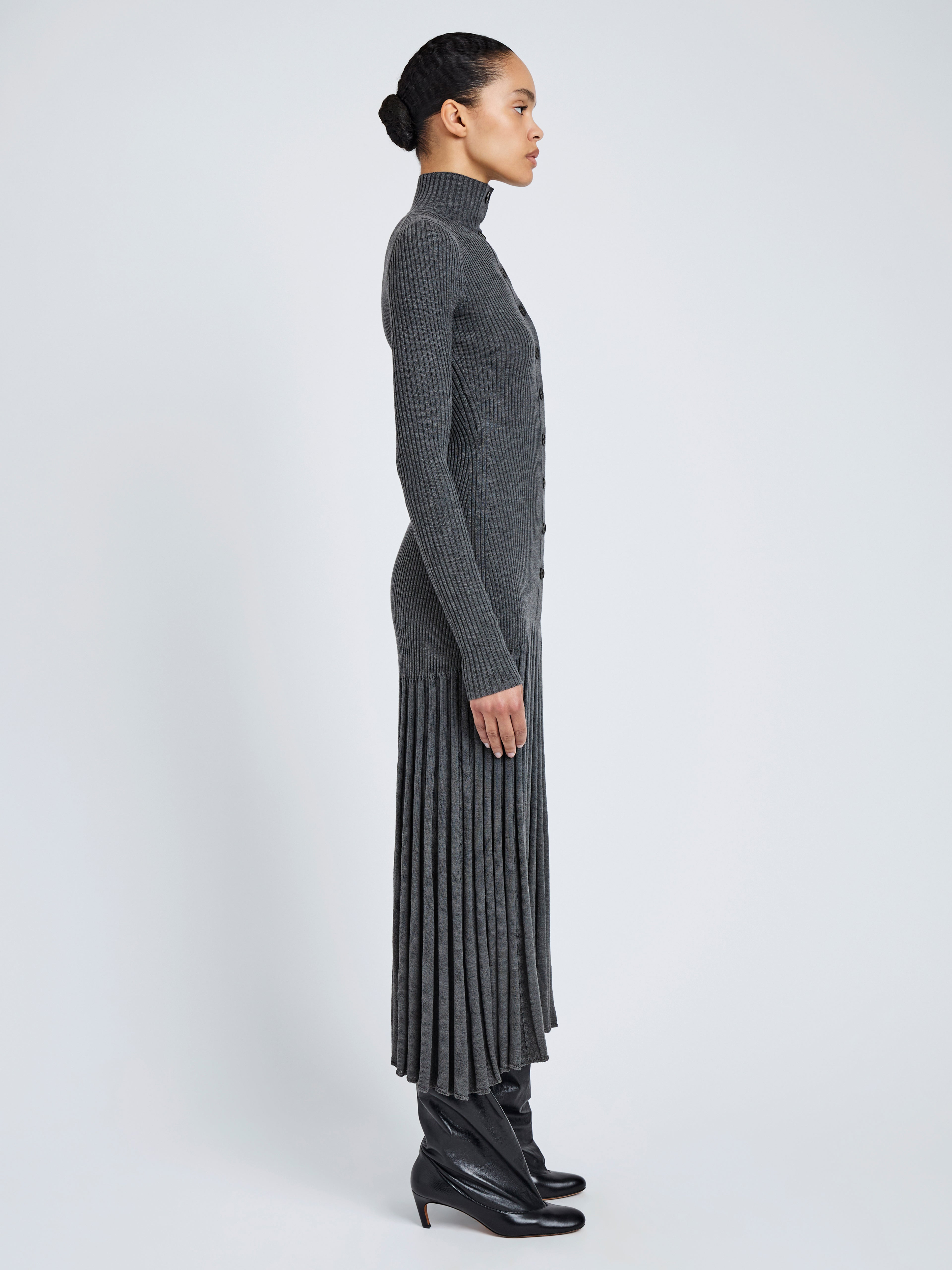 Jada Dress in Superfine Merino - 3