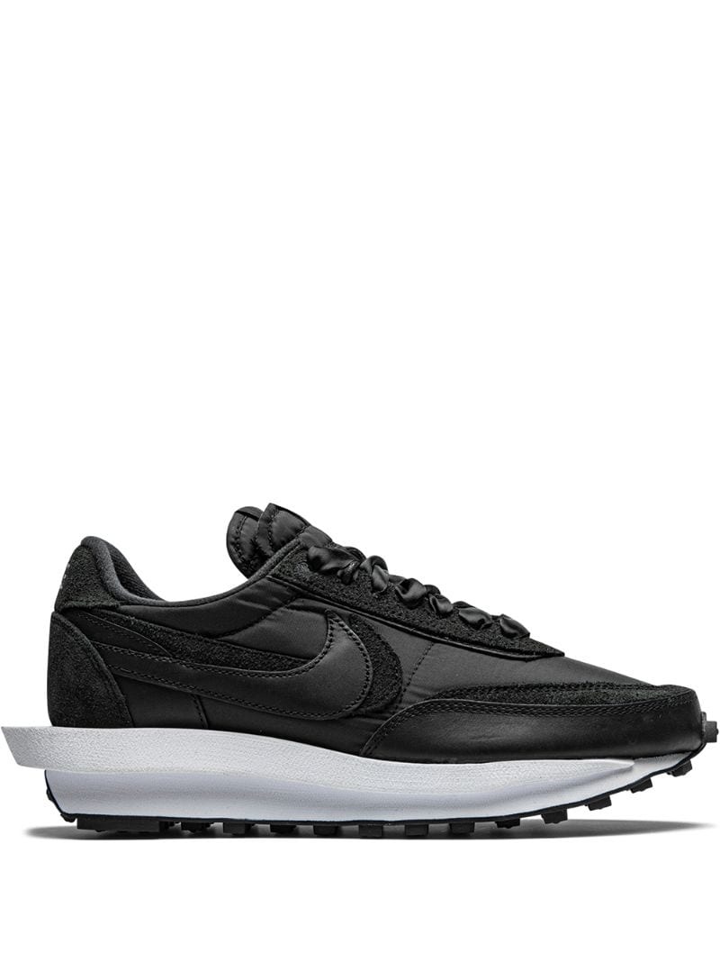 x Sacai LDWaffle "Black Nylon" sneakers - 1