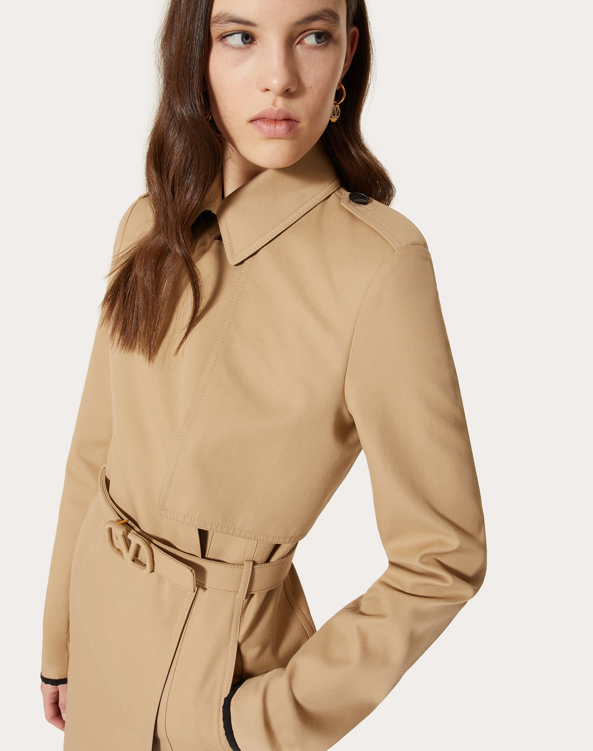GABARDINE TRENCH COAT - 5