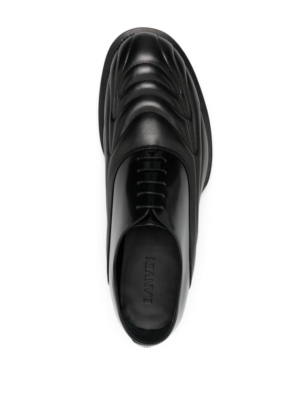 Medley Richelieu leather shoes - 4