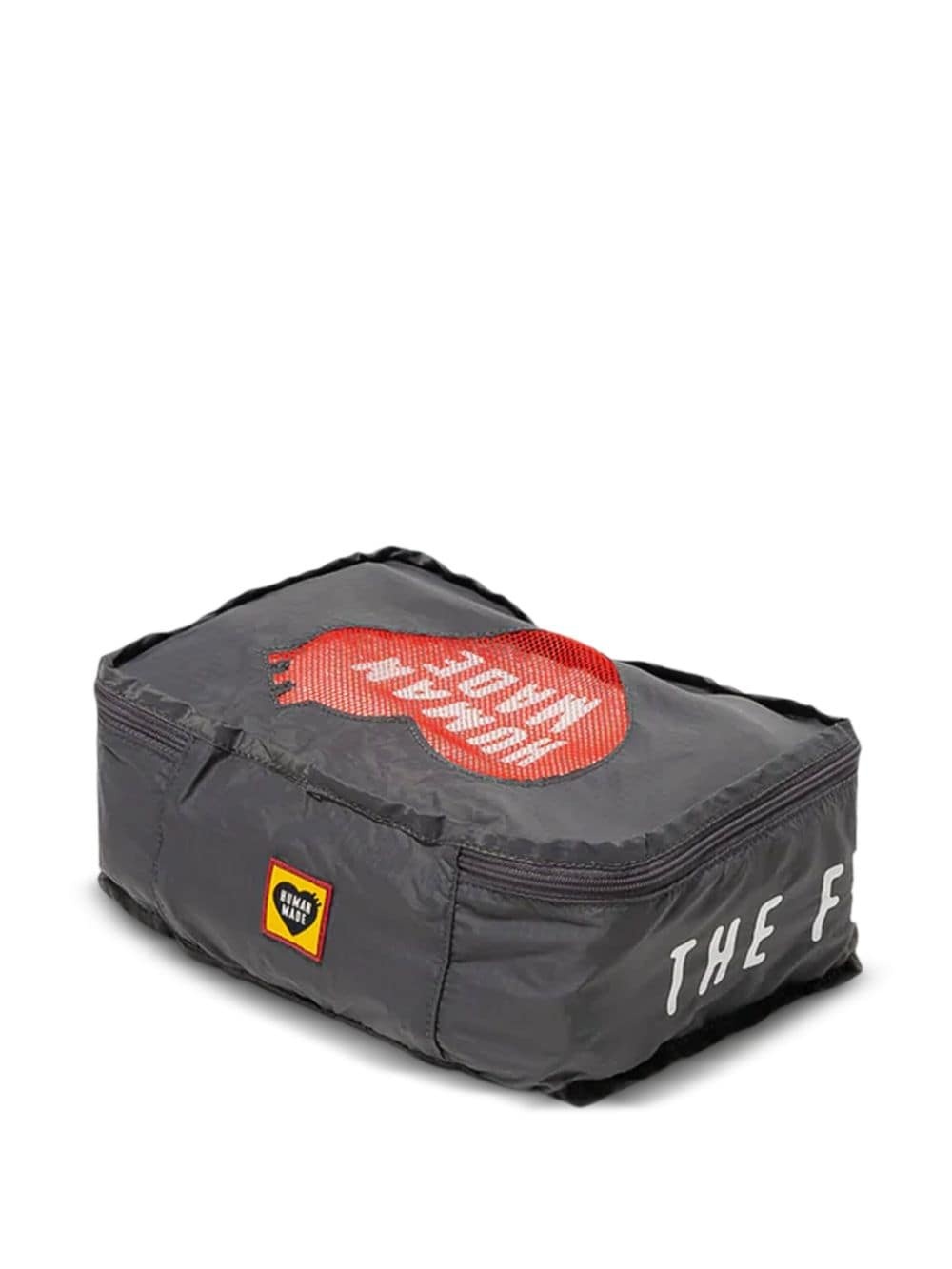 heart-motif logo-print gusset case - 3