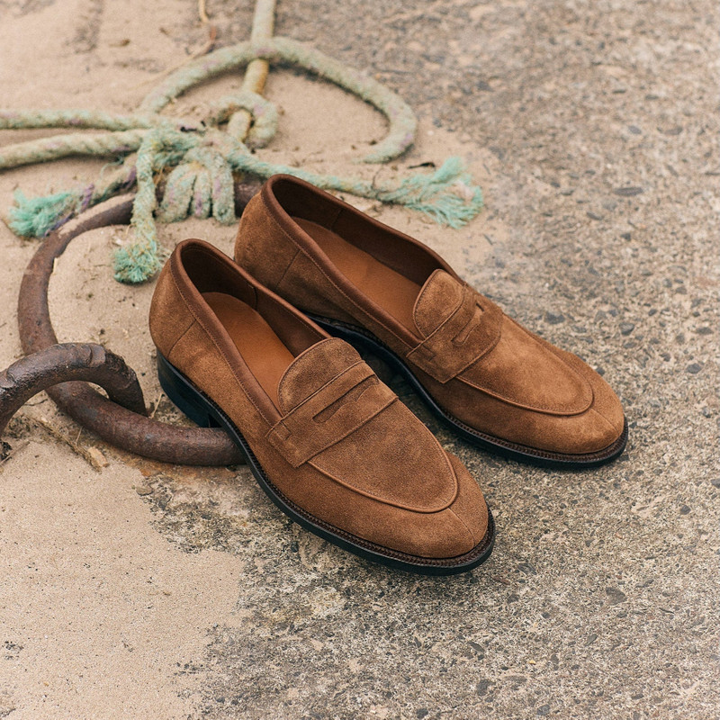 Bristol - Acorn Janus Calf Suede 2