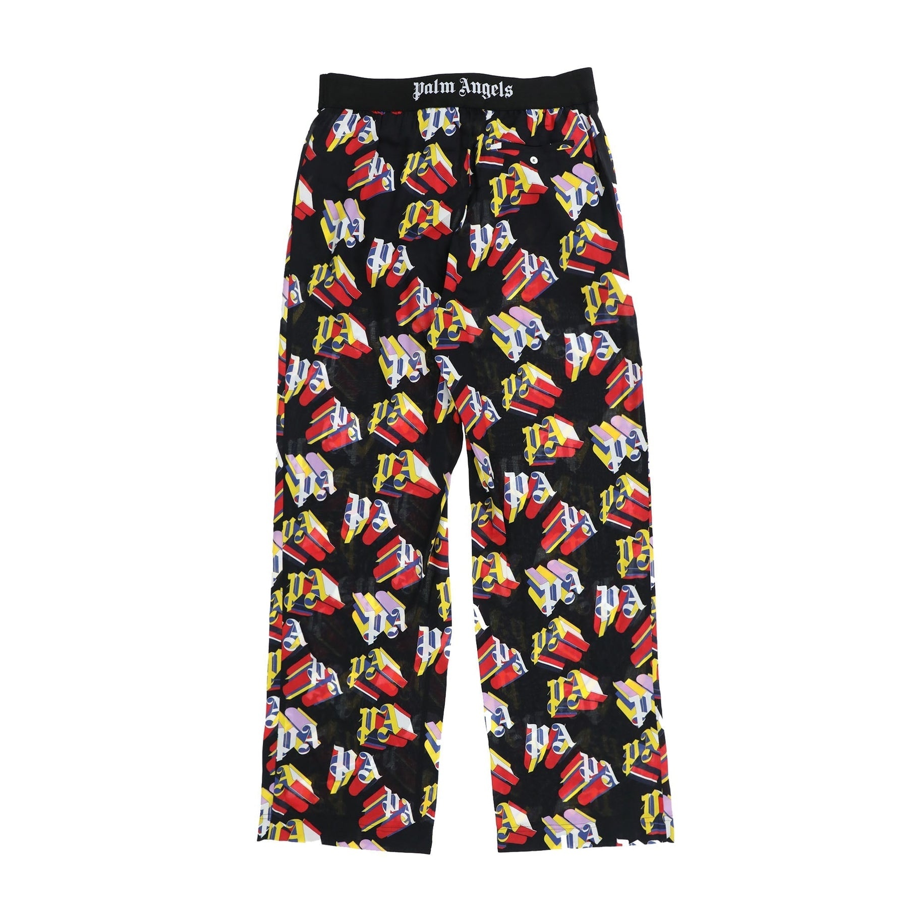 3D PA PAJAMA PANTS / BLK RED - 2