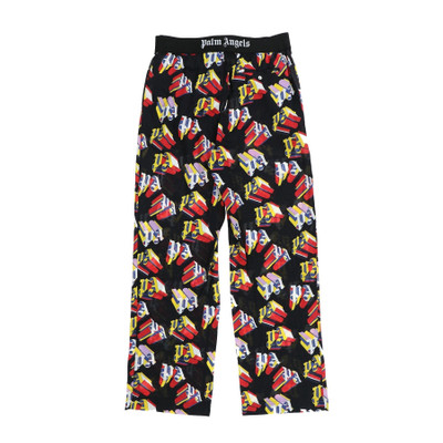 Palm Angels 3D PA PAJAMA PANTS / BLK RED outlook