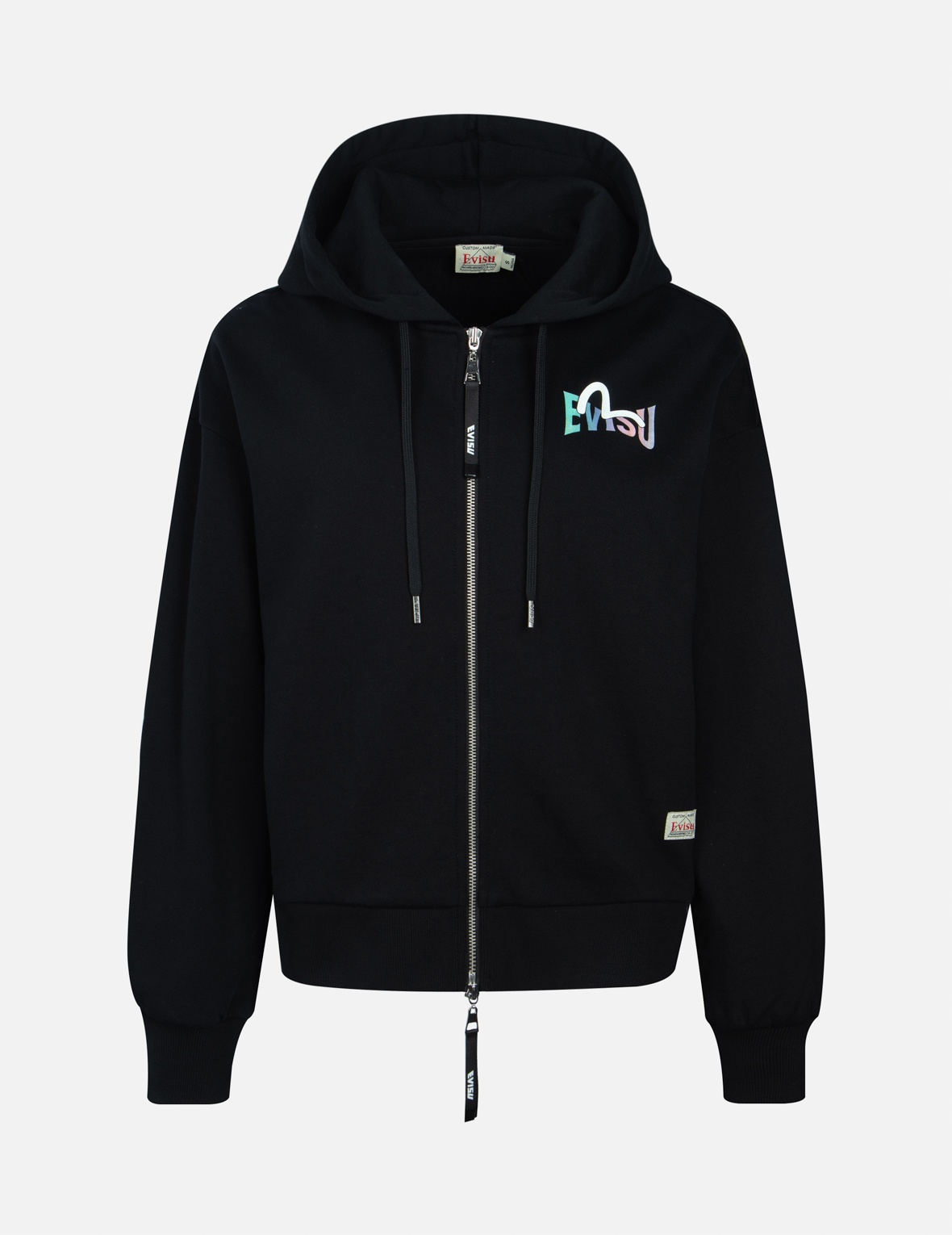 IRIDESCENT DAICOCK ZIP-UP FASHION FIT HOODIE - 2