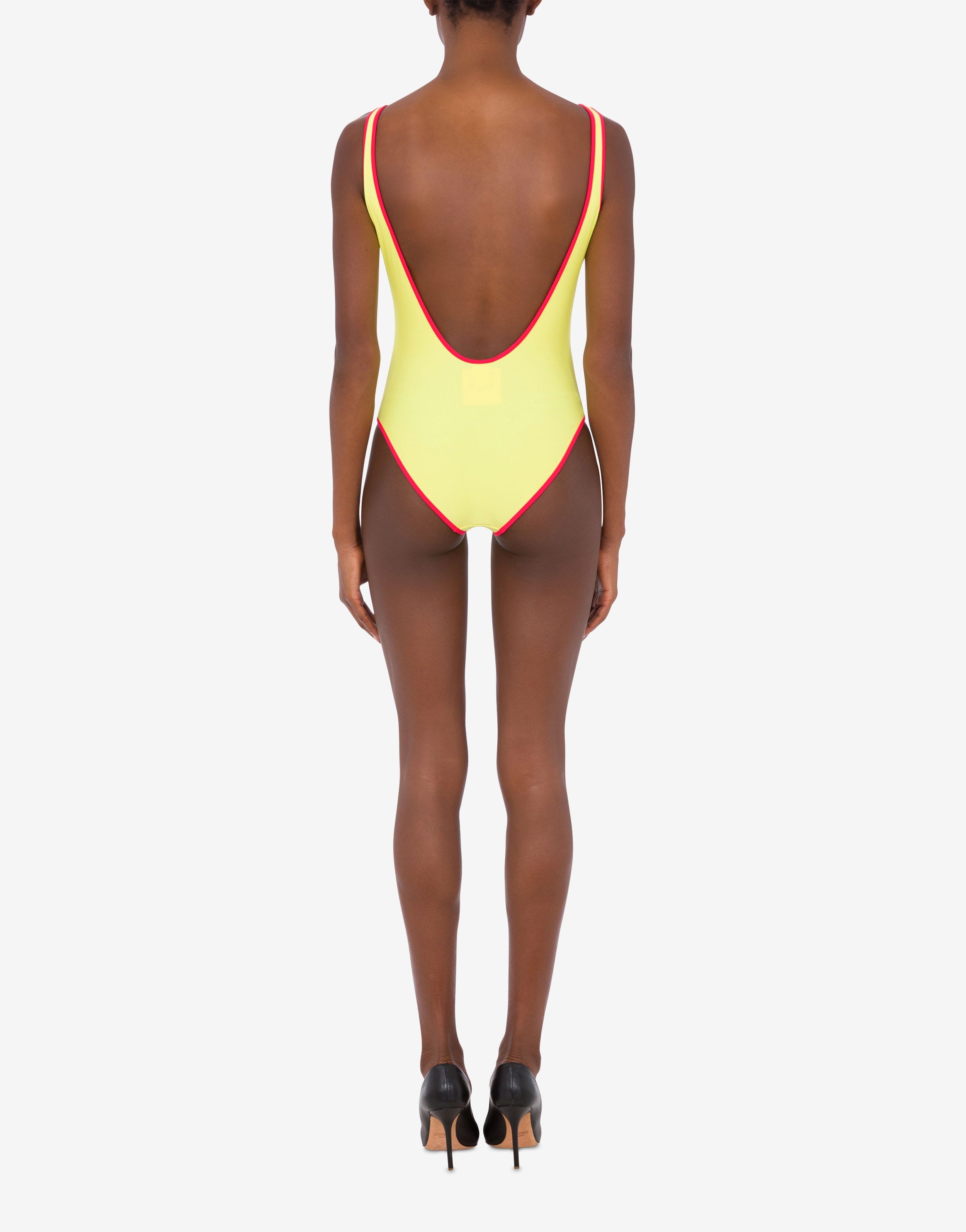 MAXI LOGO COLOUR BLOCK ONE-PIECE SWIMSUIT - 3