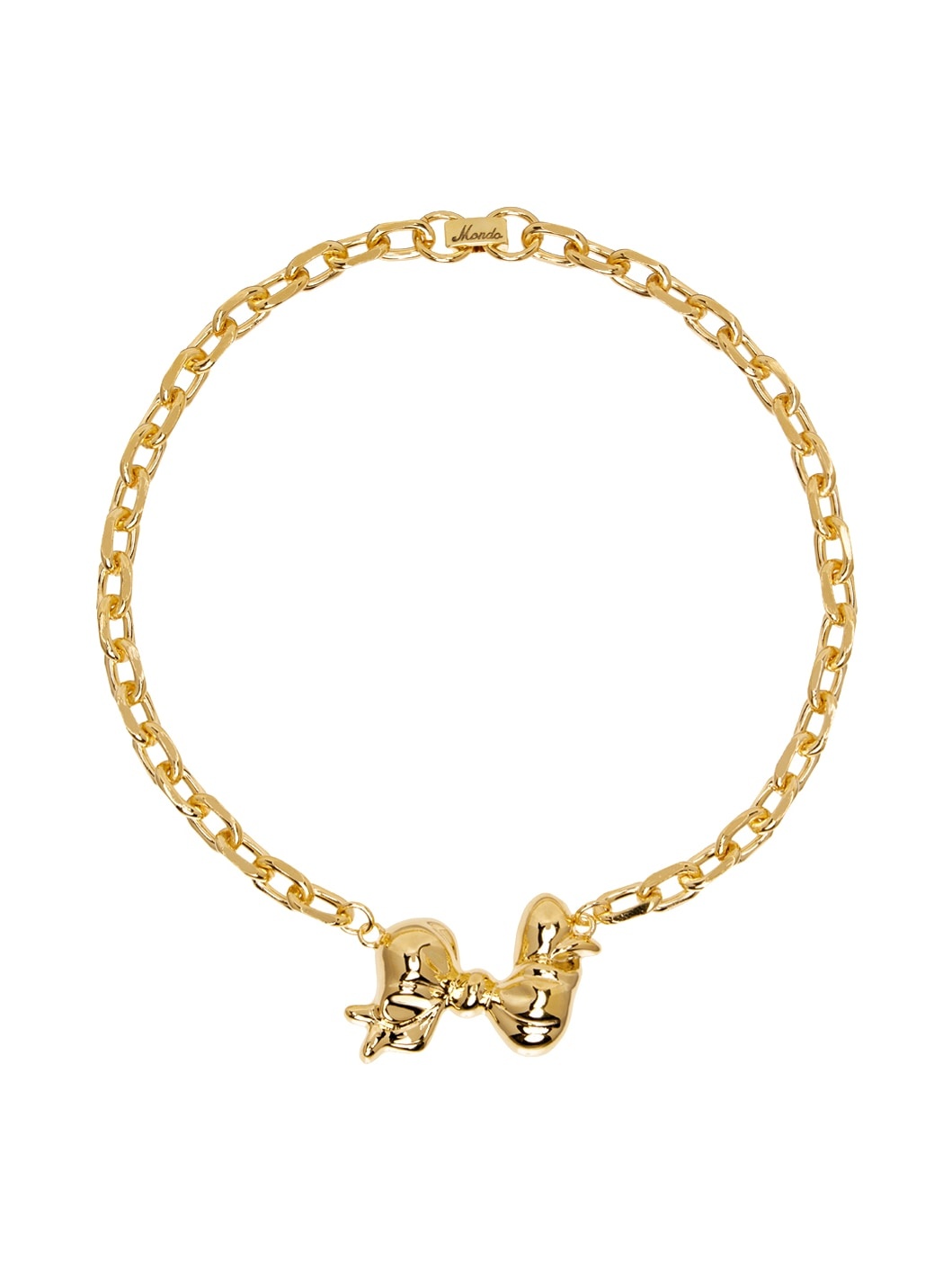 Gold Bow Choker - 1