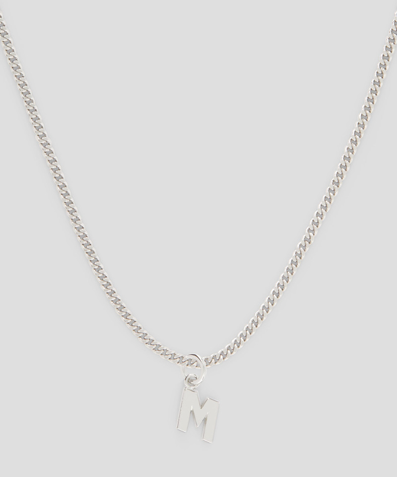 MSGM Brass letter M charm outlook