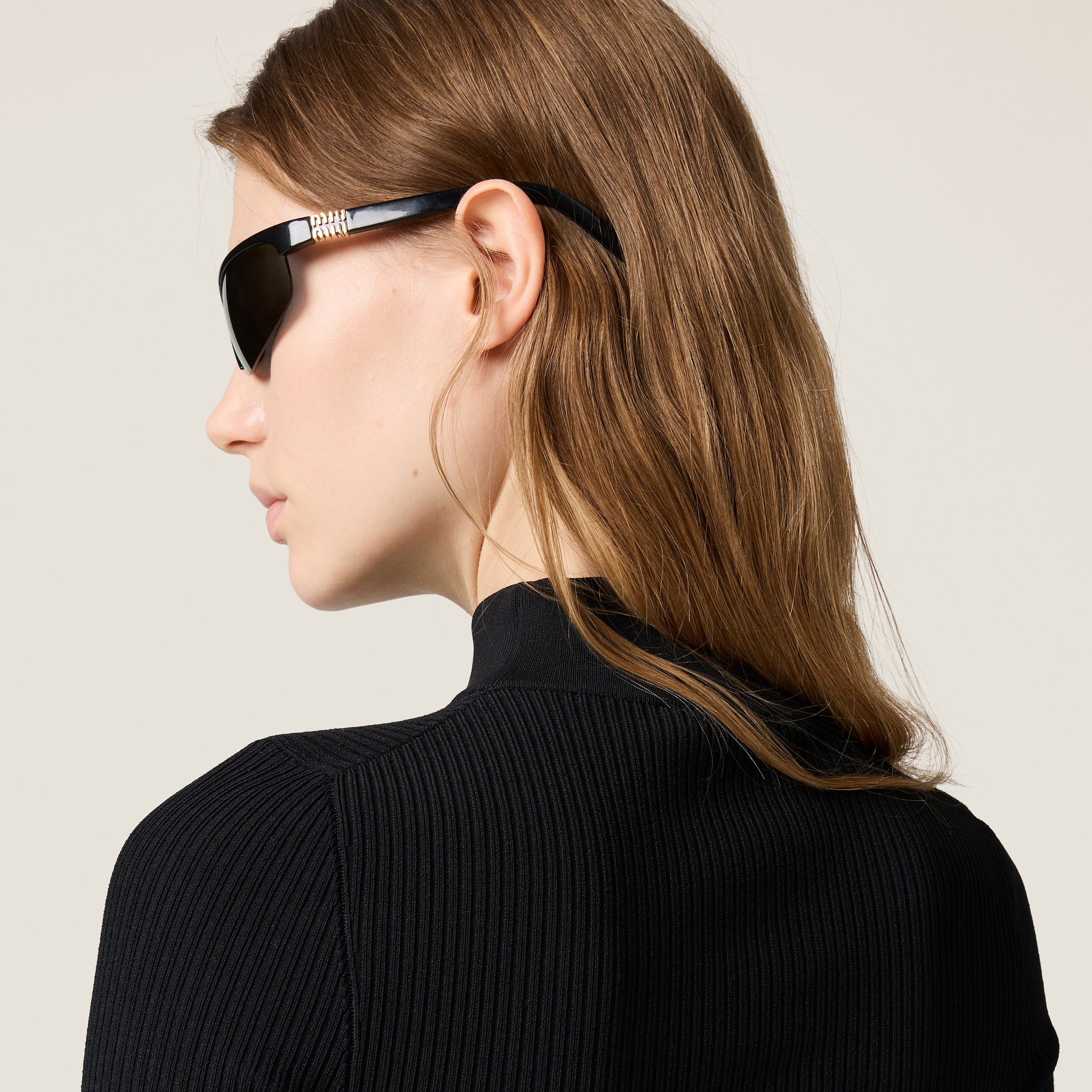 Viscose turtleneck sweater - 4