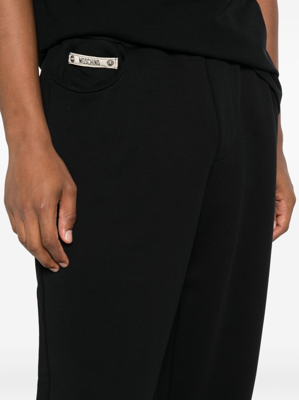 zip-pocket cuffed trousers - 5