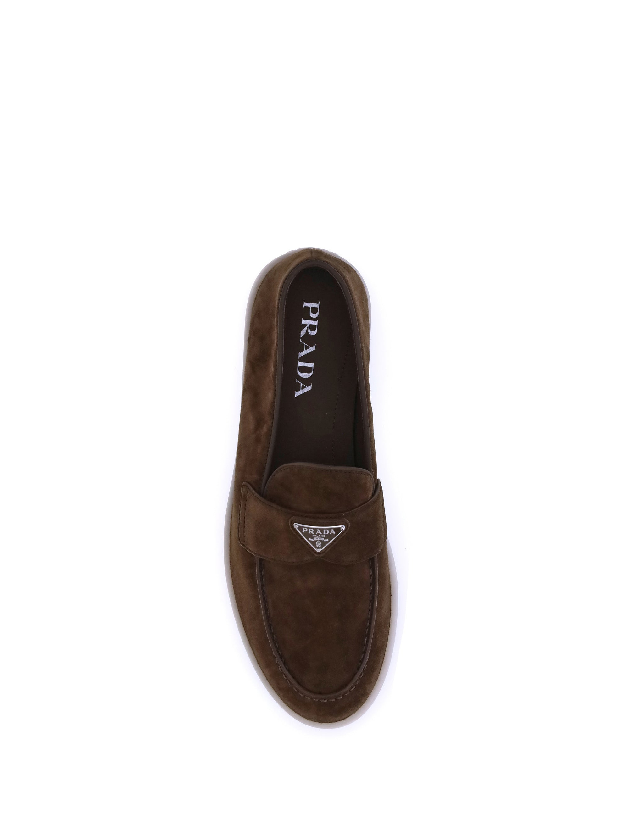 Prada Men Suede Loafers - 4