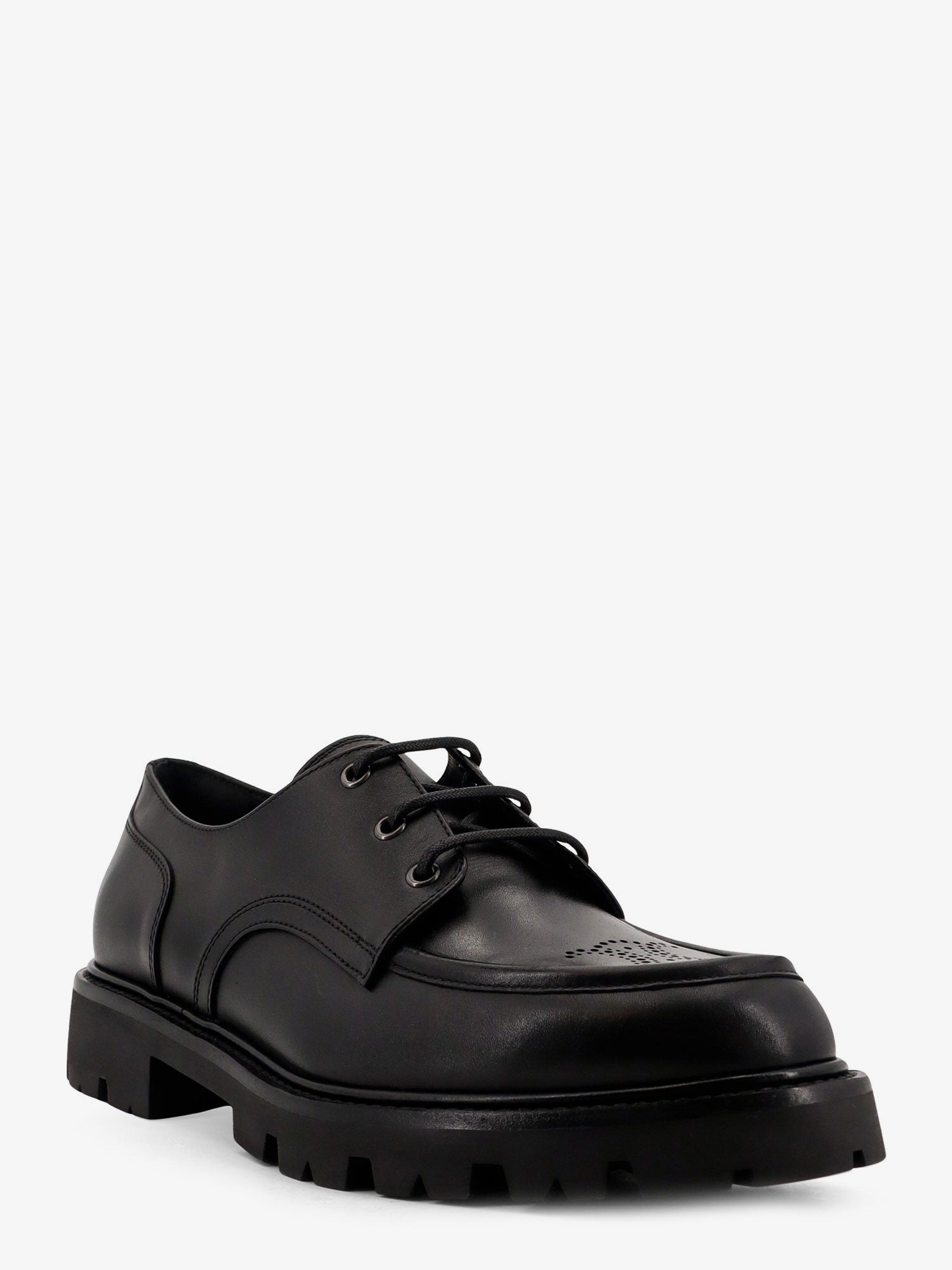 Celine Derby Margaret Leather Lace-Up Shoes - 2