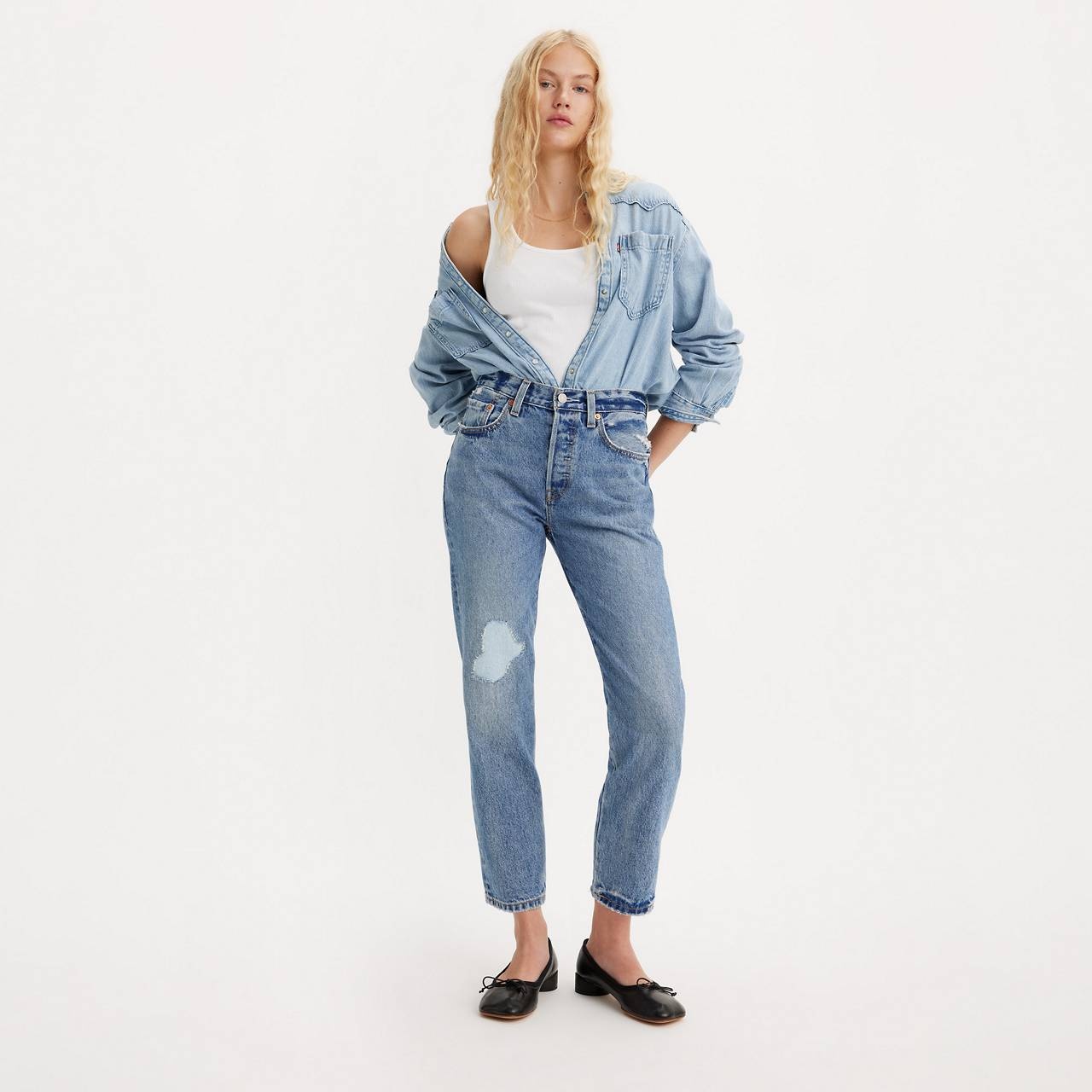 501® ORIGINAL CROPPED WOMEN'S JEANS - 3