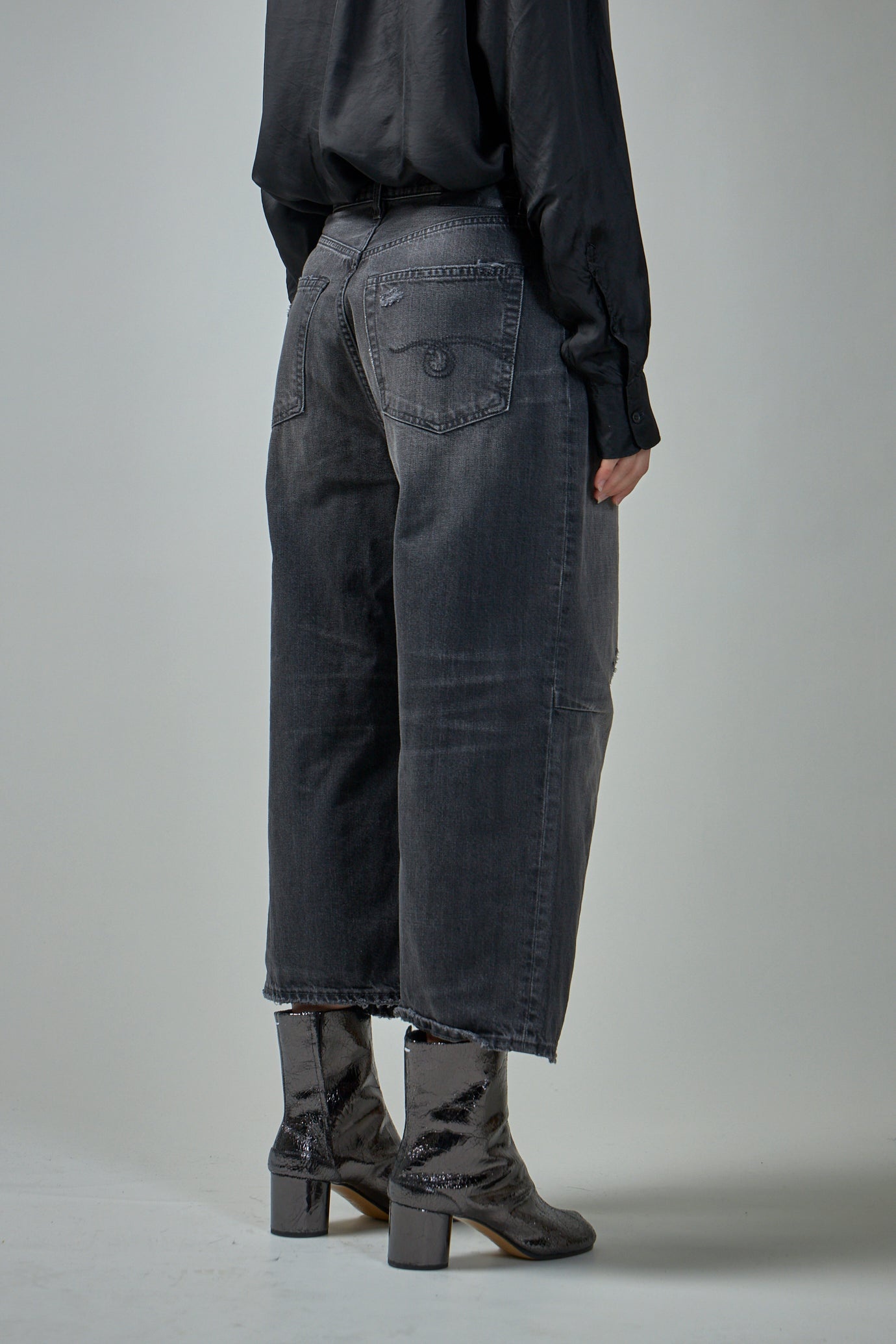 Crop Wide Leg Jean - 3