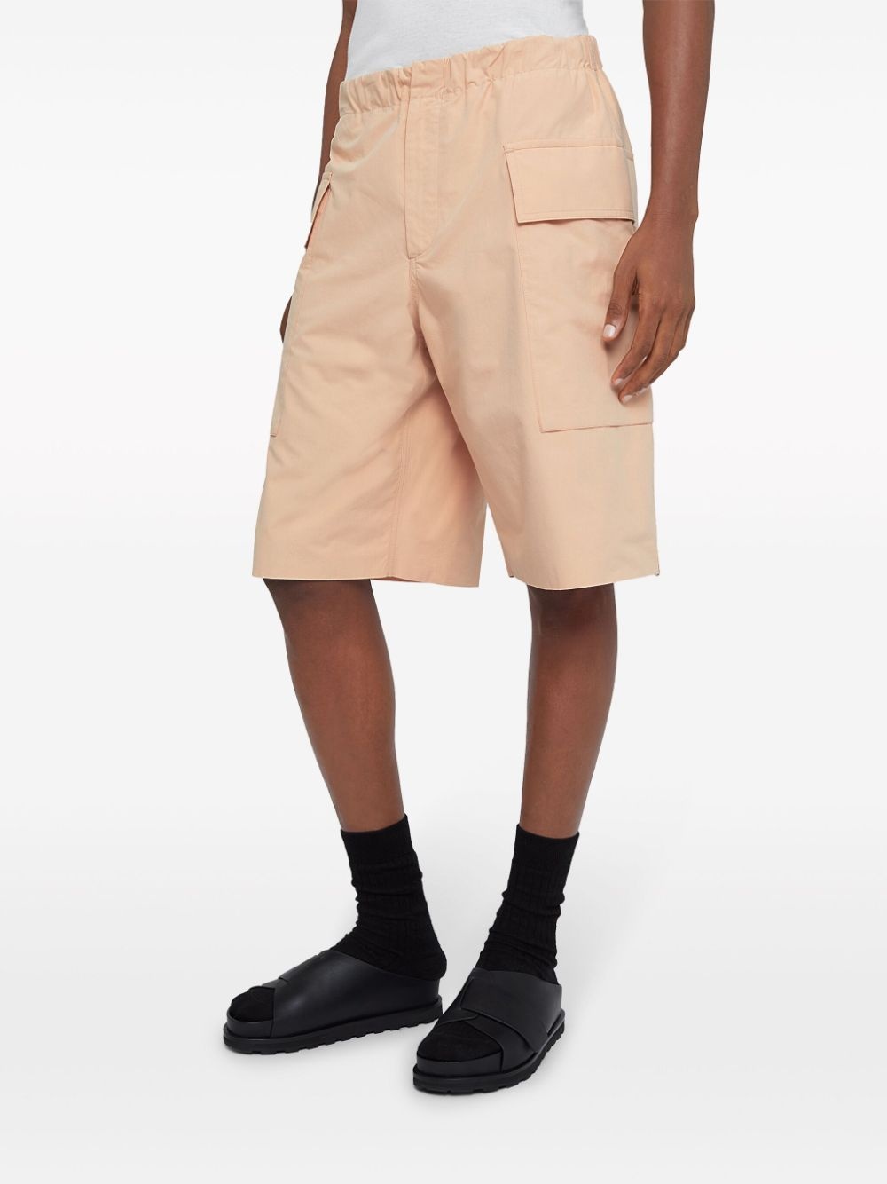 cotton cargo shorts - 5