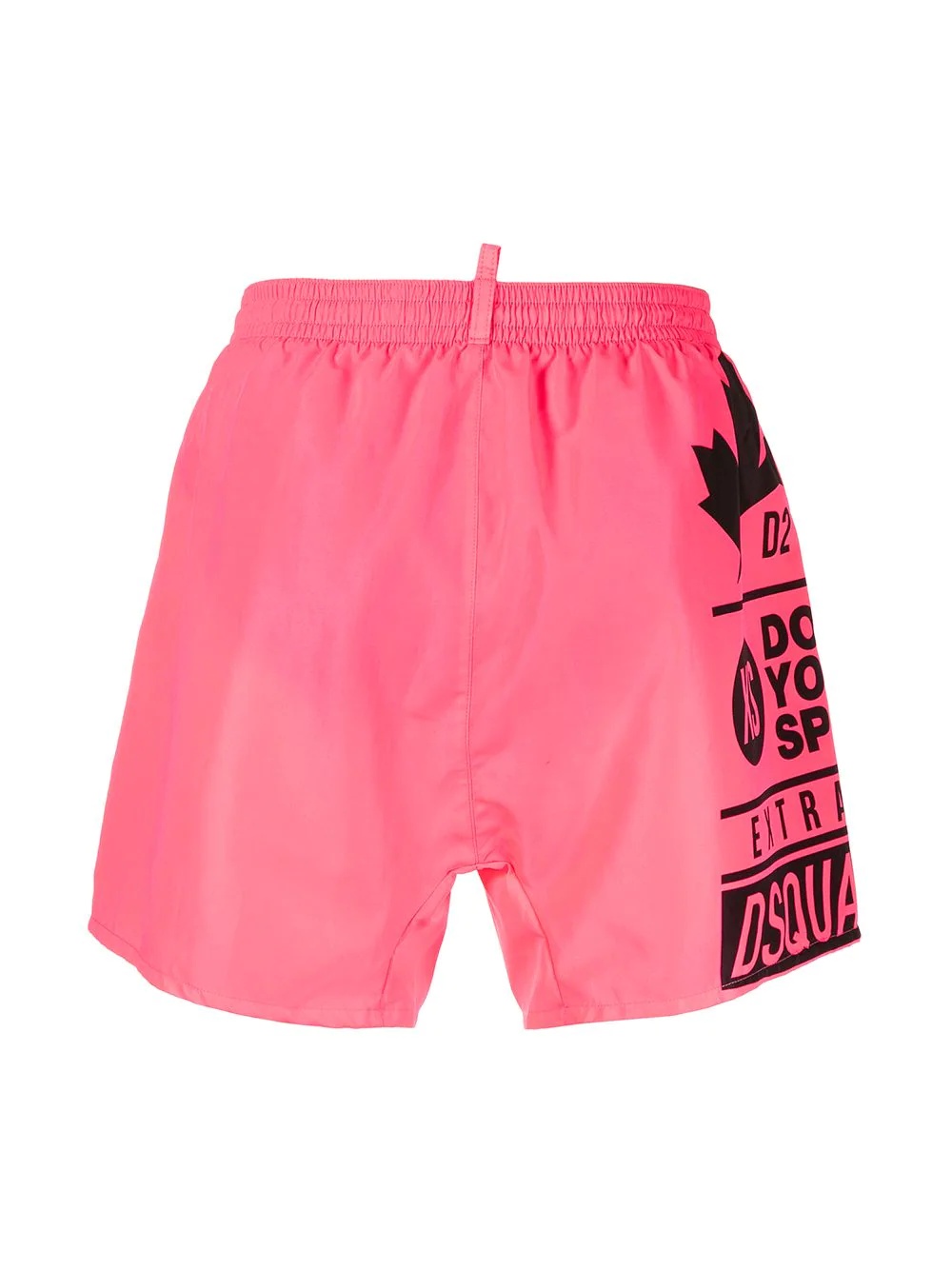 logo-print swim shorts - 2