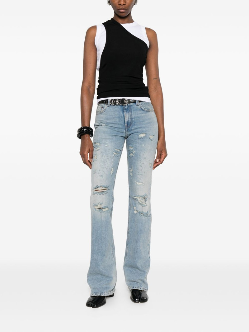 HAIKURE Flora Broken Celestial ripped jeans outlook