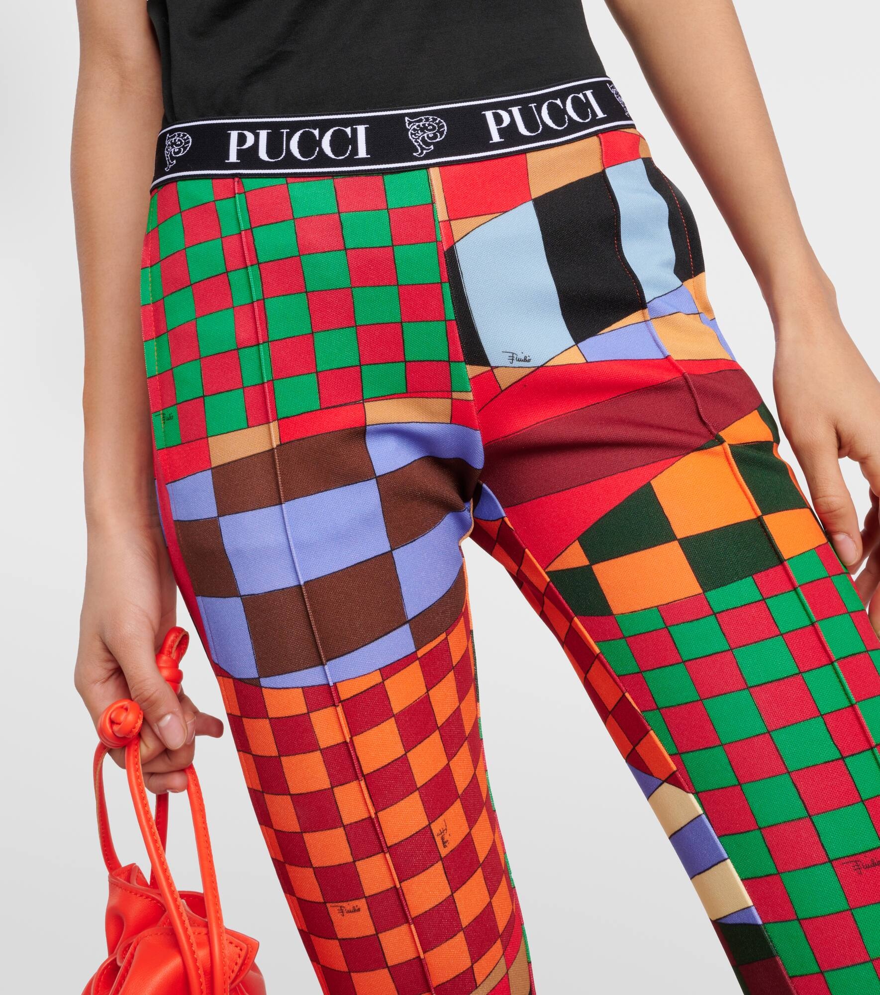 Giardino jersey flared pants - 4