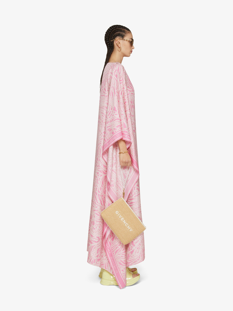 KAFTAN IN PRINTED SILK 3