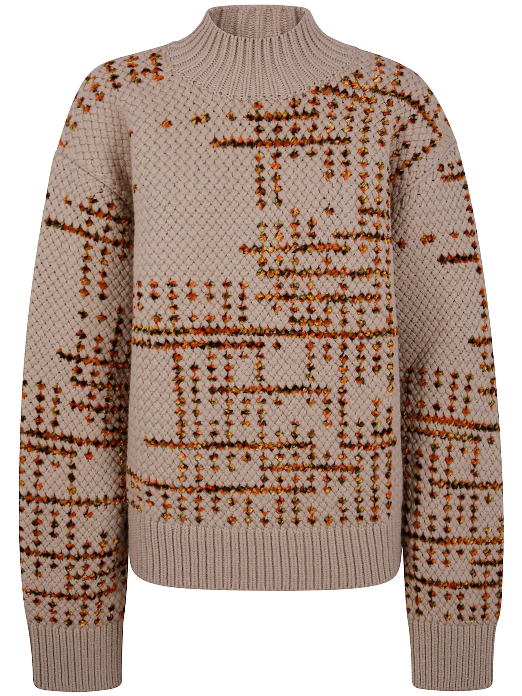 Dries Van Noten Men "Mauritius" Turtle Neck Sweater - 1