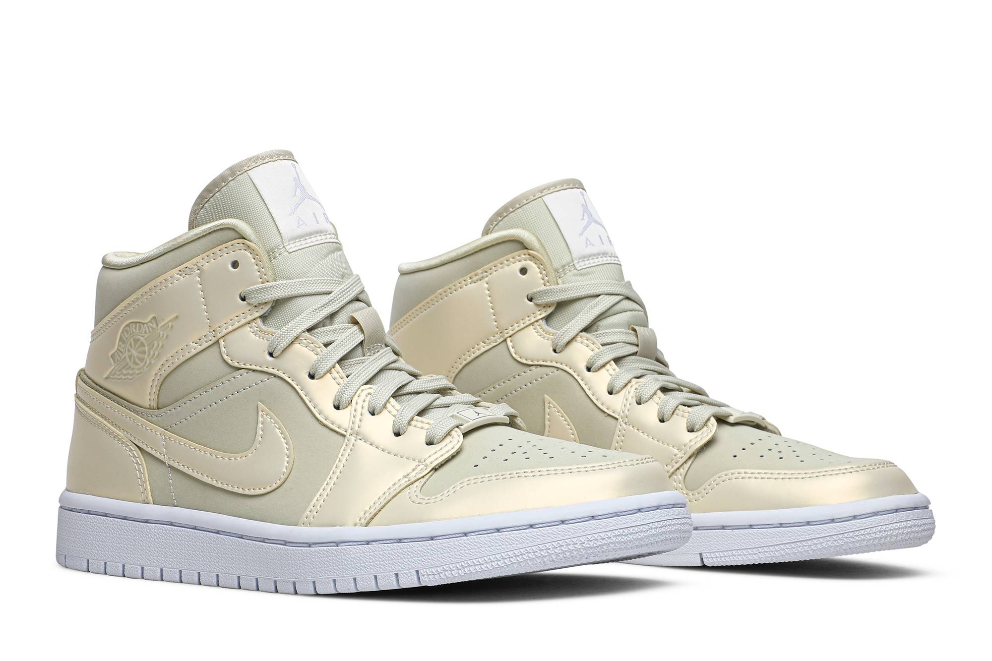 Wmns Air Jordan 1 Mid 'Lemon Yellow' - 8