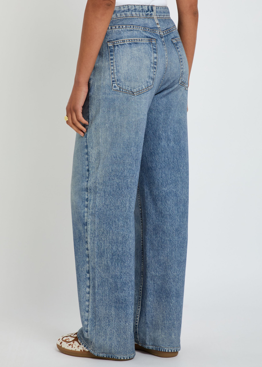 Rag & Bone Miramar Jeans-print Terry Trousers - 3