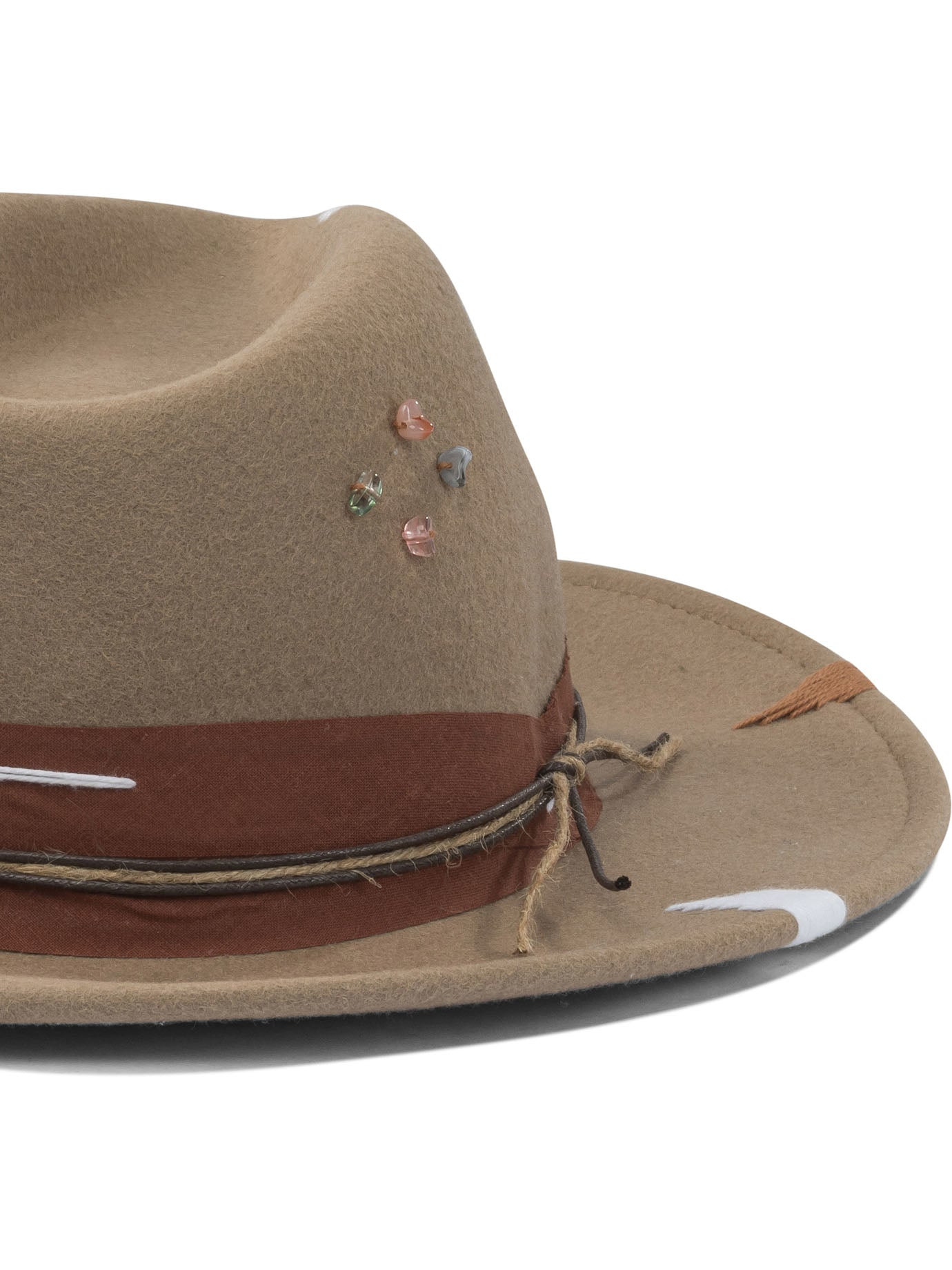 The Hat Gang - The Hat Gang Hat With Embroidered Motifs - 4