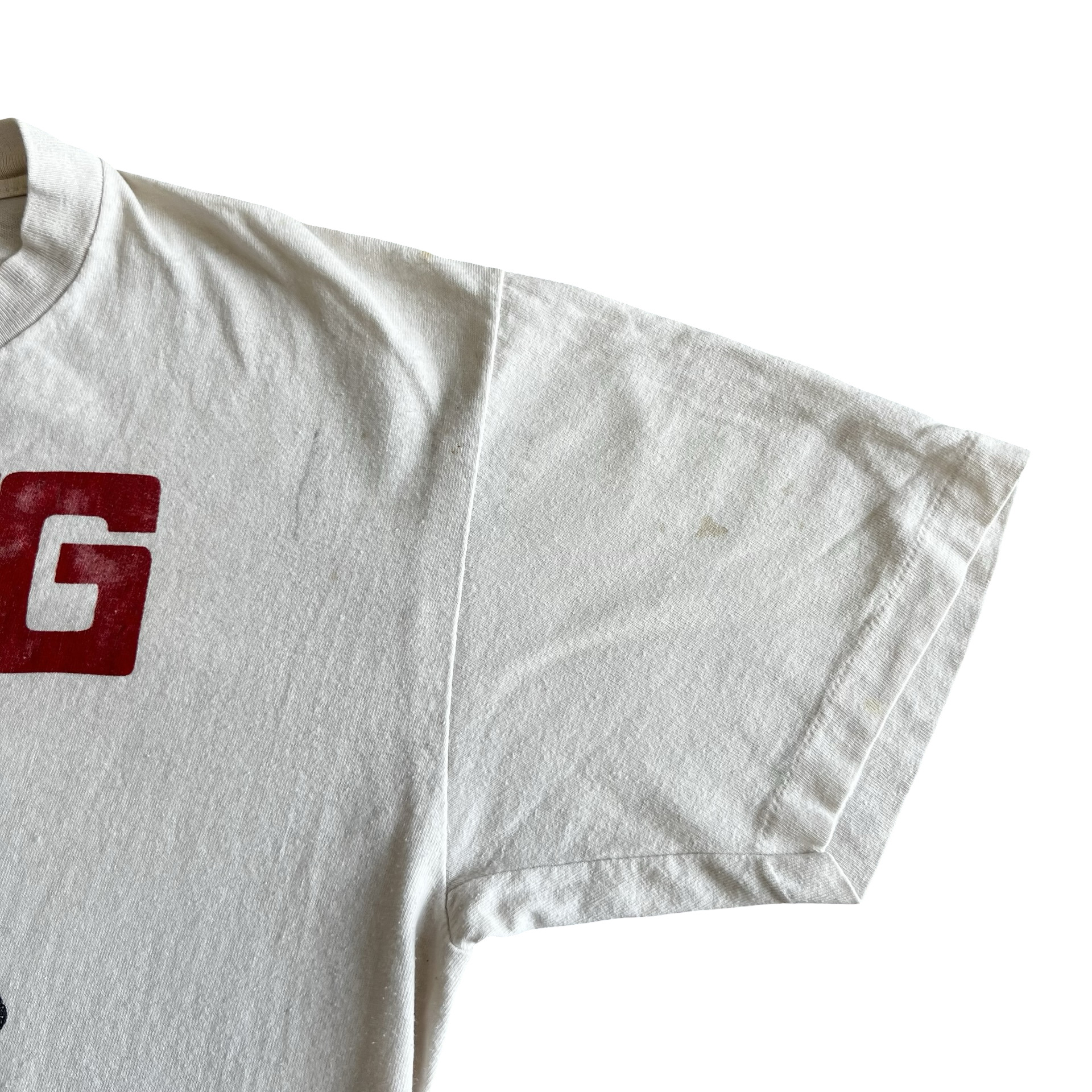 Final Blow - Vintage 80s No Means No "Wrong" T-Shirt SZ L - 4
